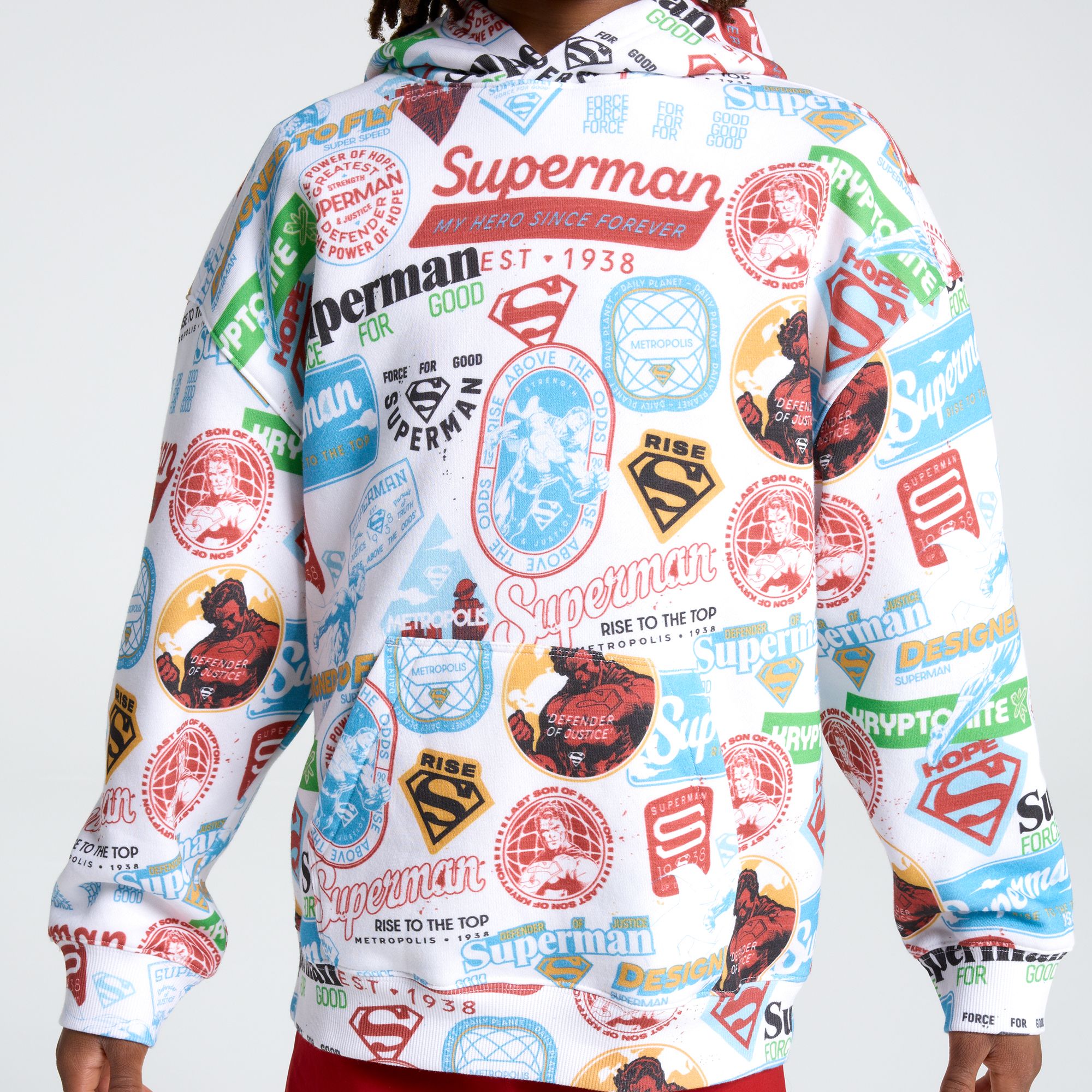 DC x DSG Youth Super Patchwork Classic Fleece Hoodie product image