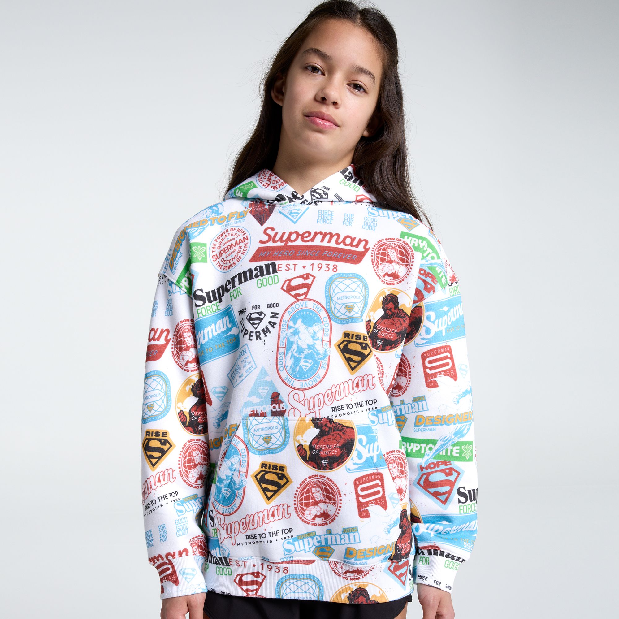 DC x DSG Youth Super Patchwork Classic Fleece Hoodie product image