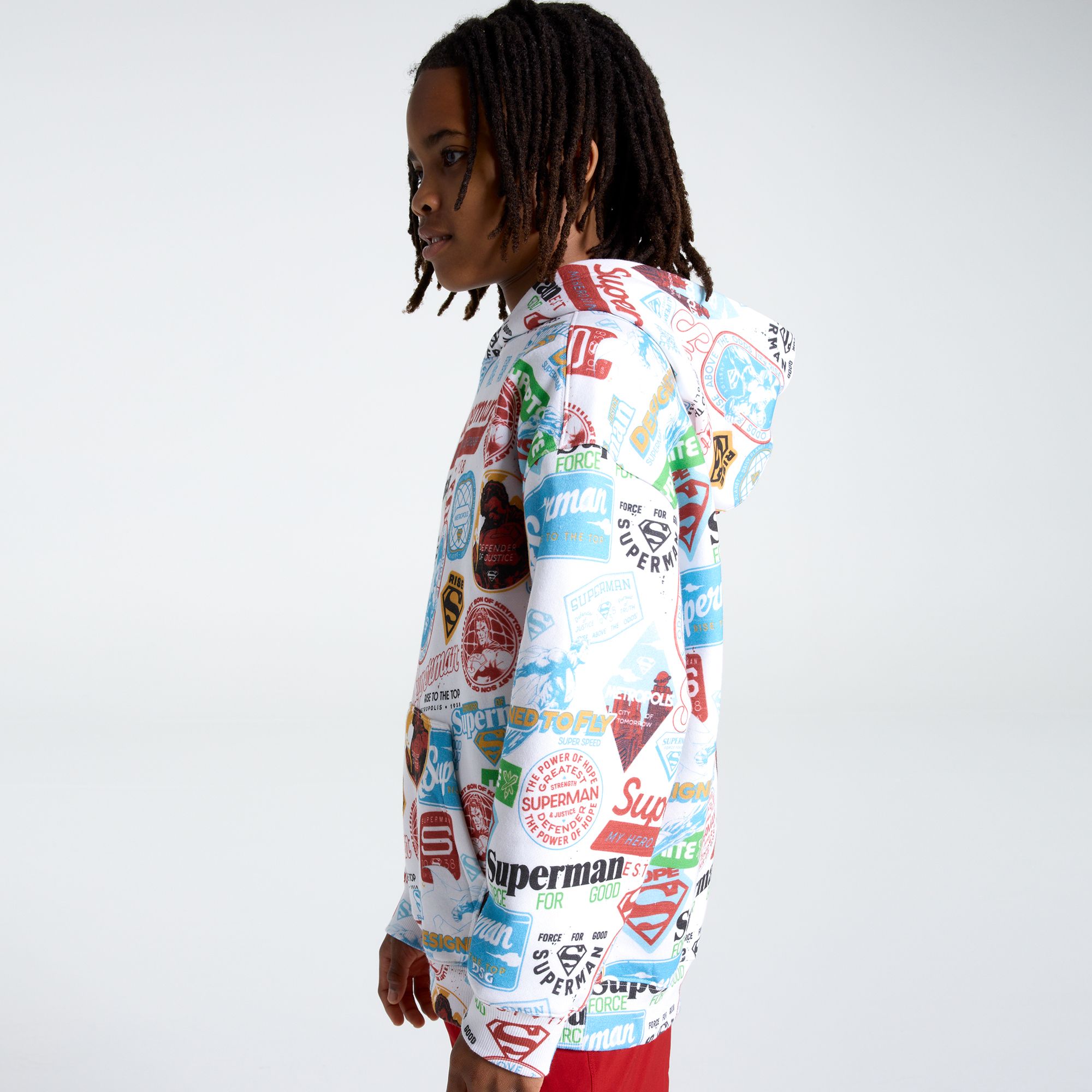 DC x DSG Youth Super Patchwork Classic Fleece Hoodie product image