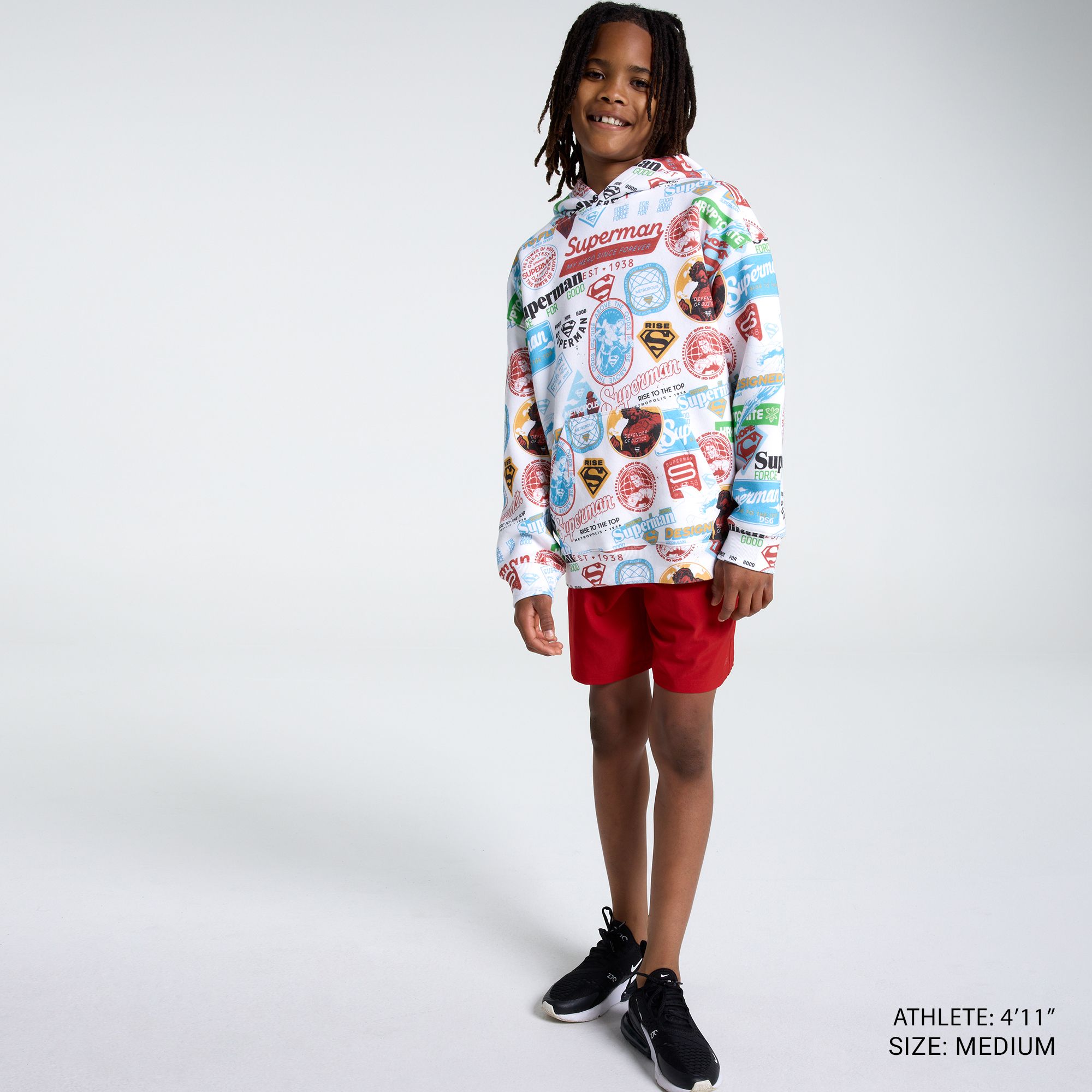 DC x DSG Youth Super Patchwork Classic Fleece Hoodie product image