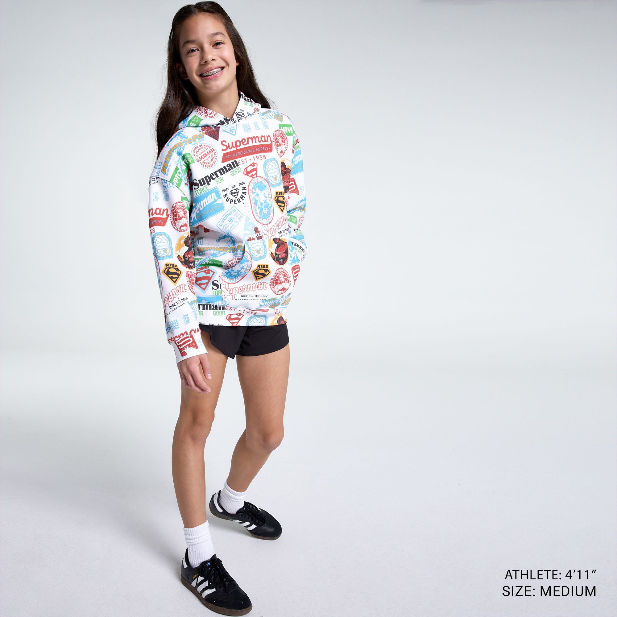 DC x DSG Youth Super Patchwork Classic Fleece Hoodie product image
