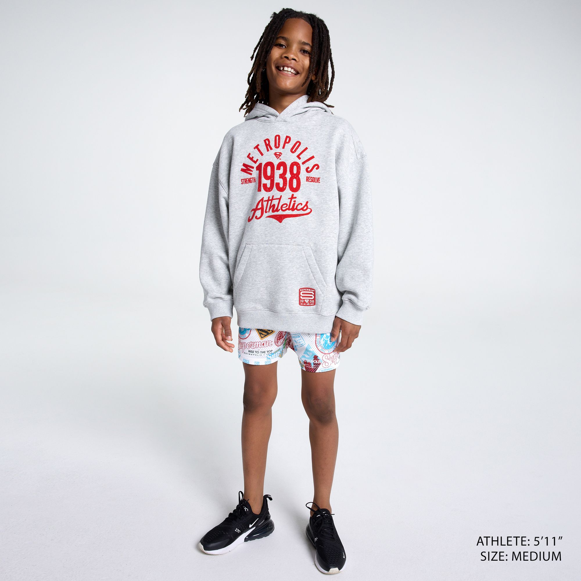 DC x DSG Youth Metropolis Classic Fleece Hoodie product image