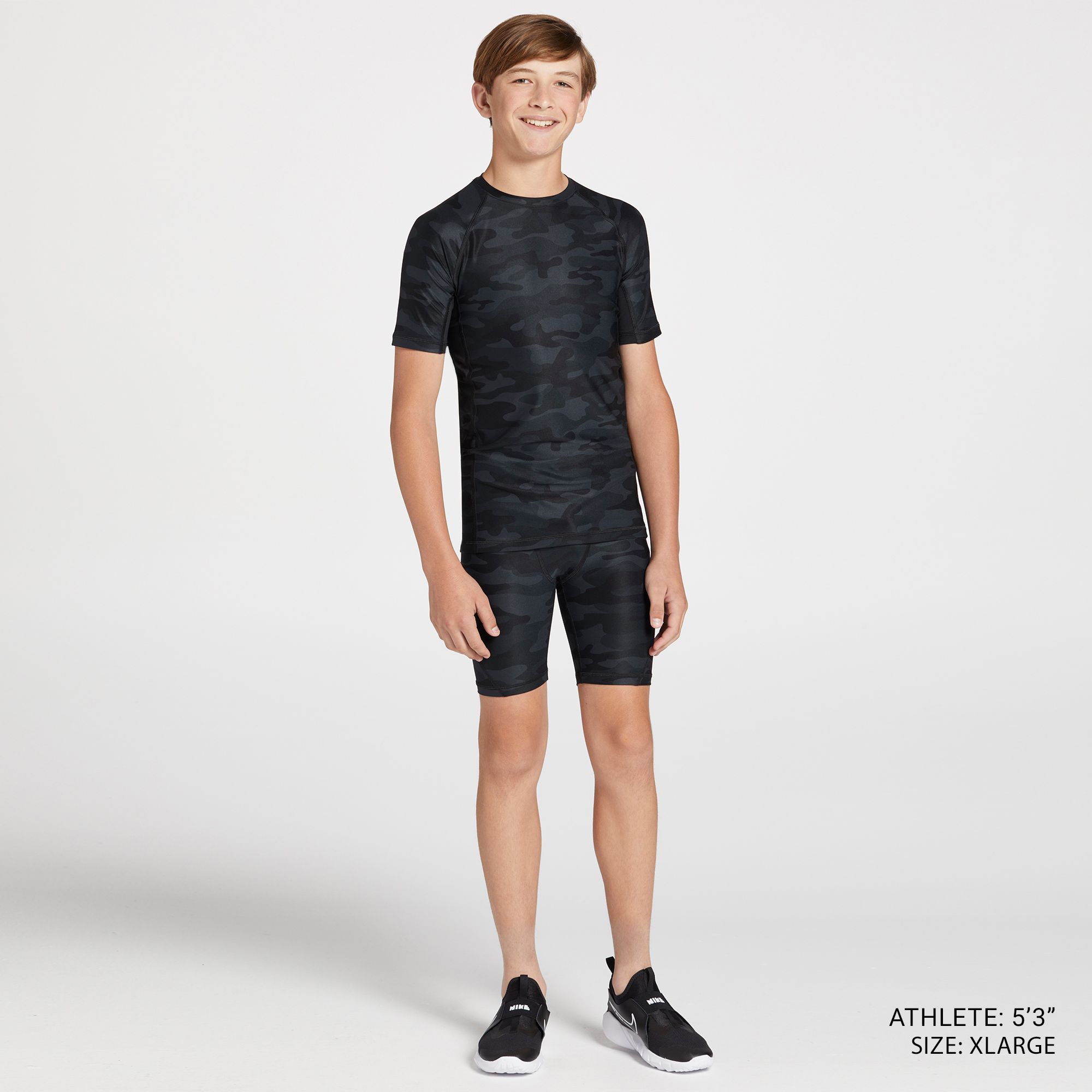DSG Youth Short Sleeve Compression T-Shirt product image