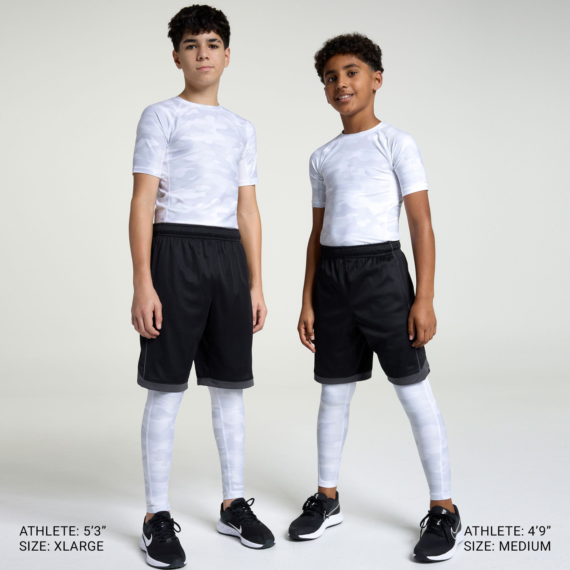 DSG Youth Short Sleeve Compression T-Shirt product image