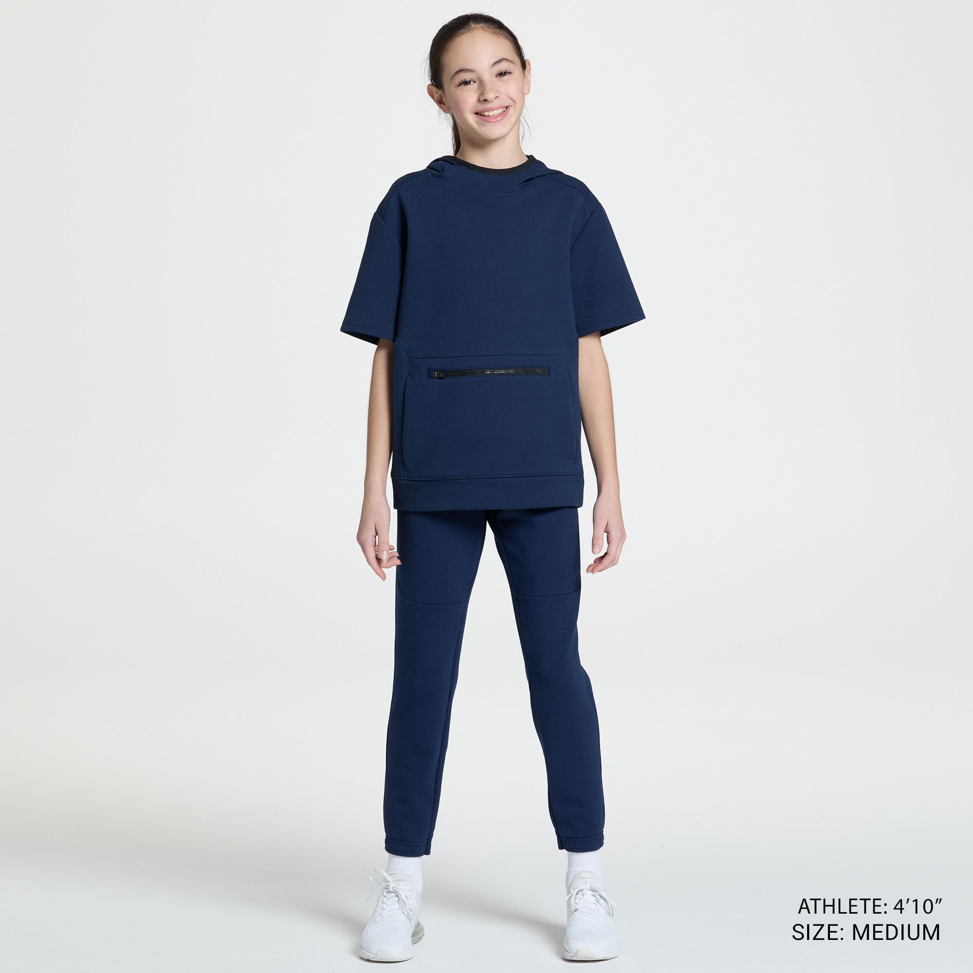 DSG Boys Sport Fleece Short Sleeve Pullover product image