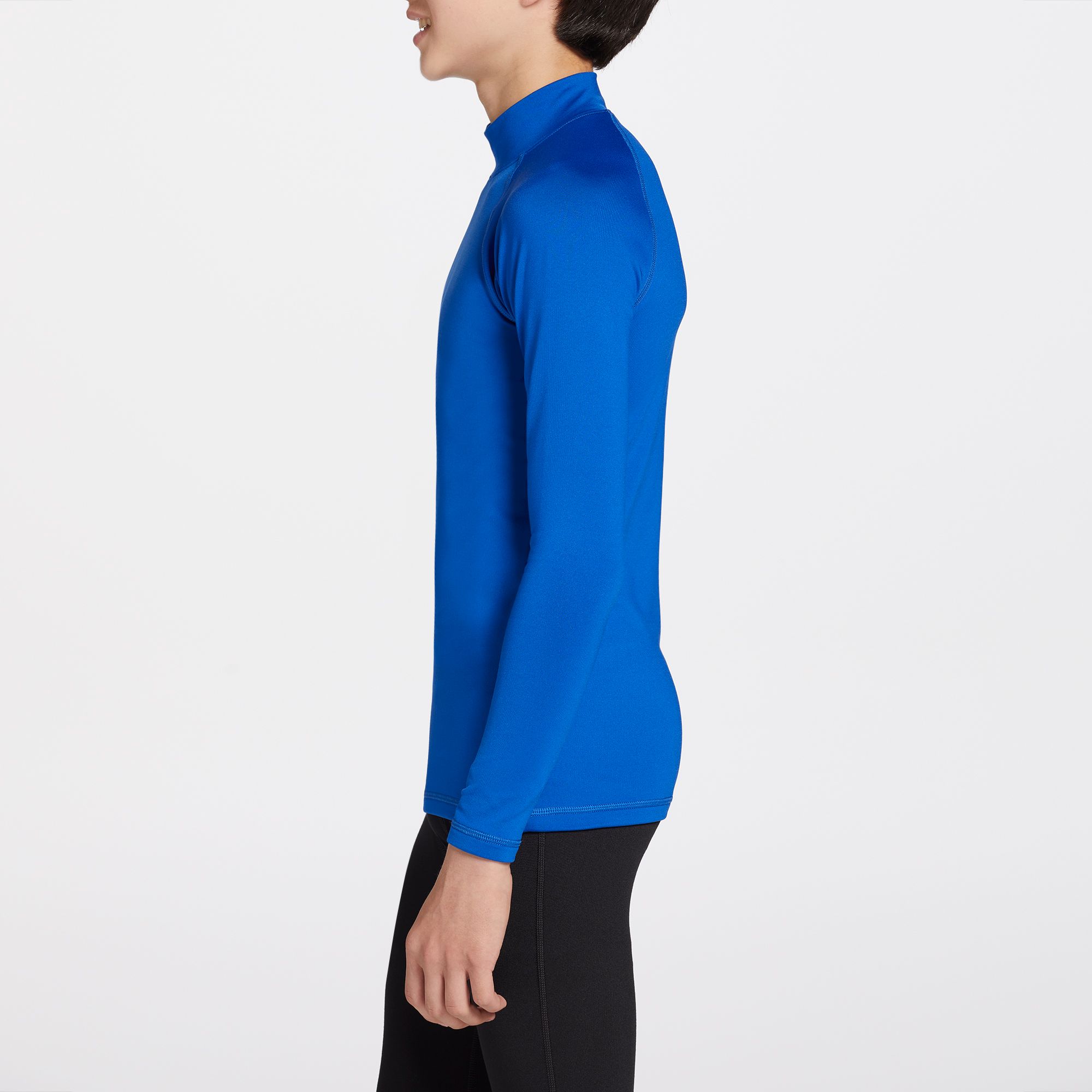 dsg mens cold weather compression mock neck long sleeve shirt