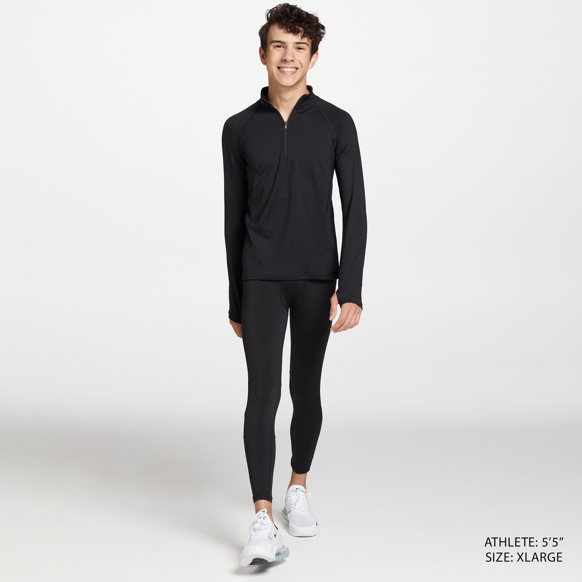 DSG Youth Cold Weather Compression 1/4 Zip Jacket product image