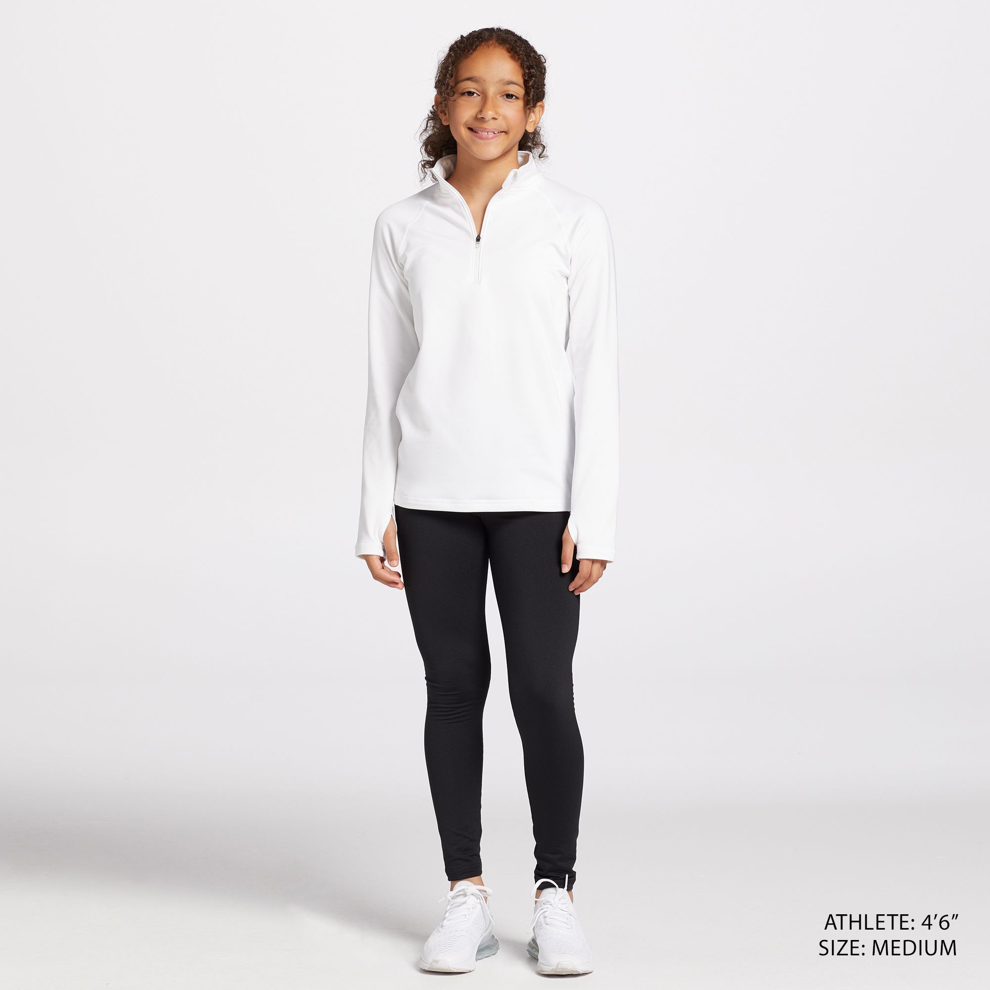 DSG Youth Cold Weather Compression 1/4 Zip Jacket product image