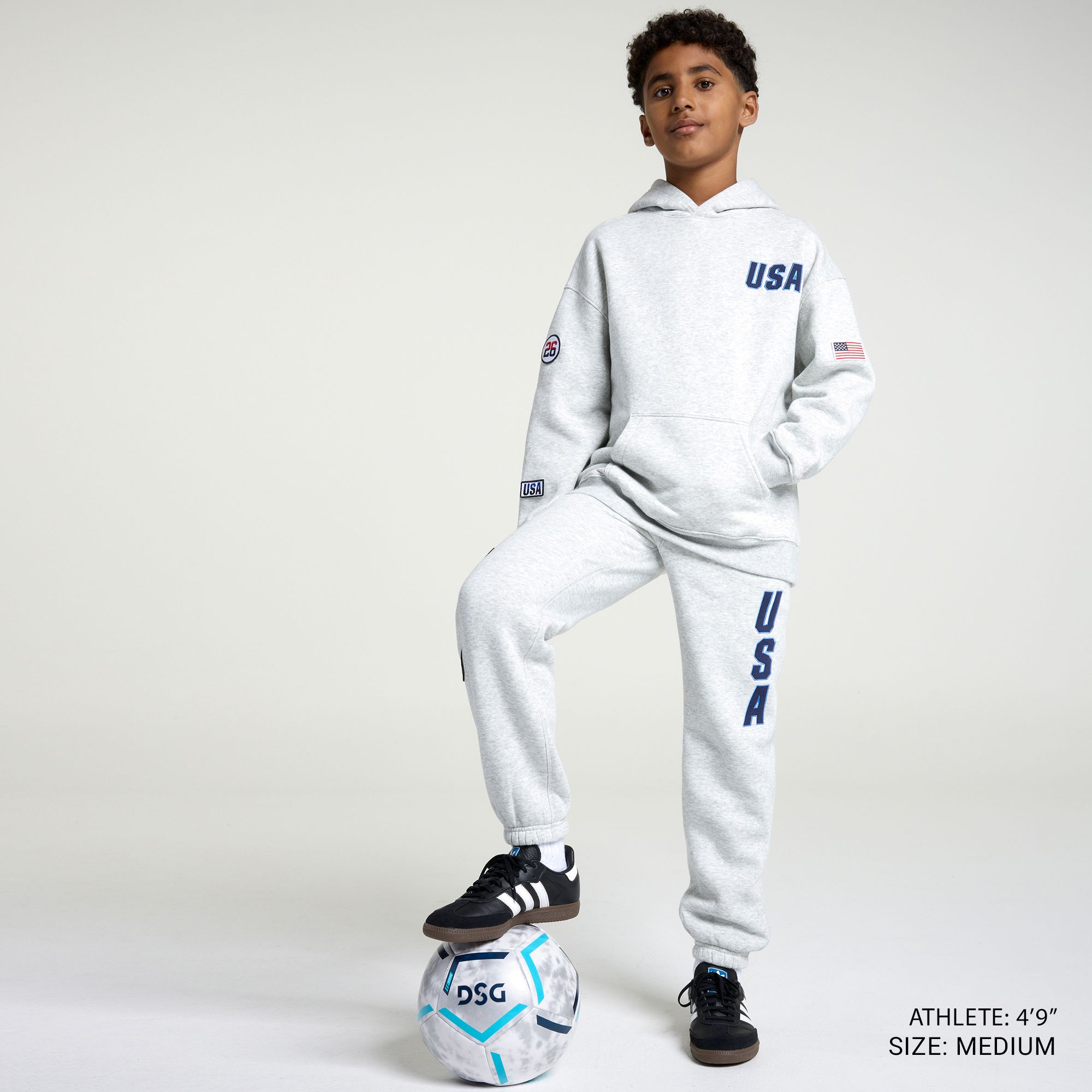 DSG Youth USA Fleece Hoodie product image