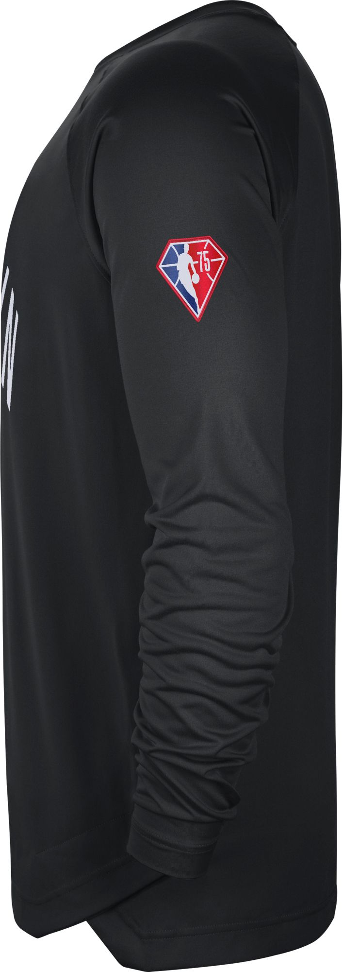 Nike Adult Brooklyn Nets Black Long Sleeve Pre-Game Crewneck product image