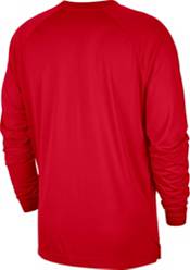 Nike Adult Houston Rockets Red Long Sleeve Pre-Game Crewneck product image