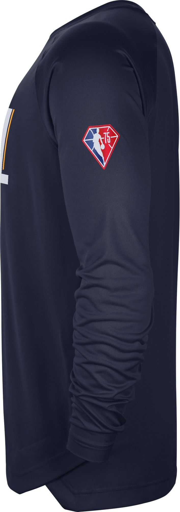 Nike Adult Utah Jazz Navy Long Sleeve Pre-Game Crewneck product image