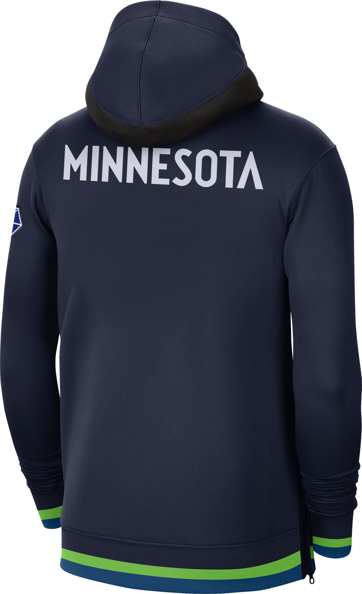 Nike Men's Minnesota Timberwolves Navy Dri-Fit Hoodie product image