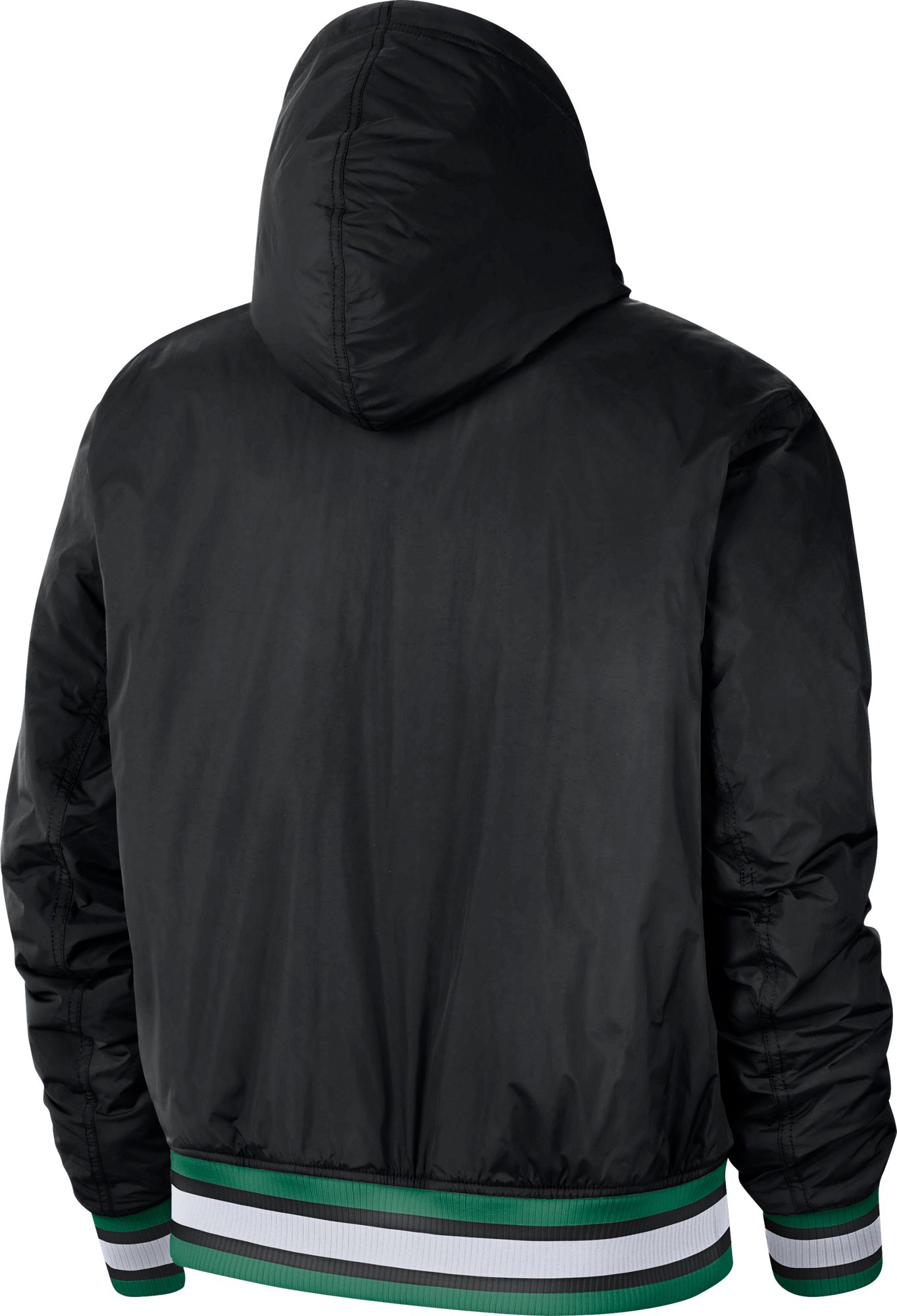 Nike Men's 2021-22 City Edition Boston Celtics Black Full Zip Jacket product image