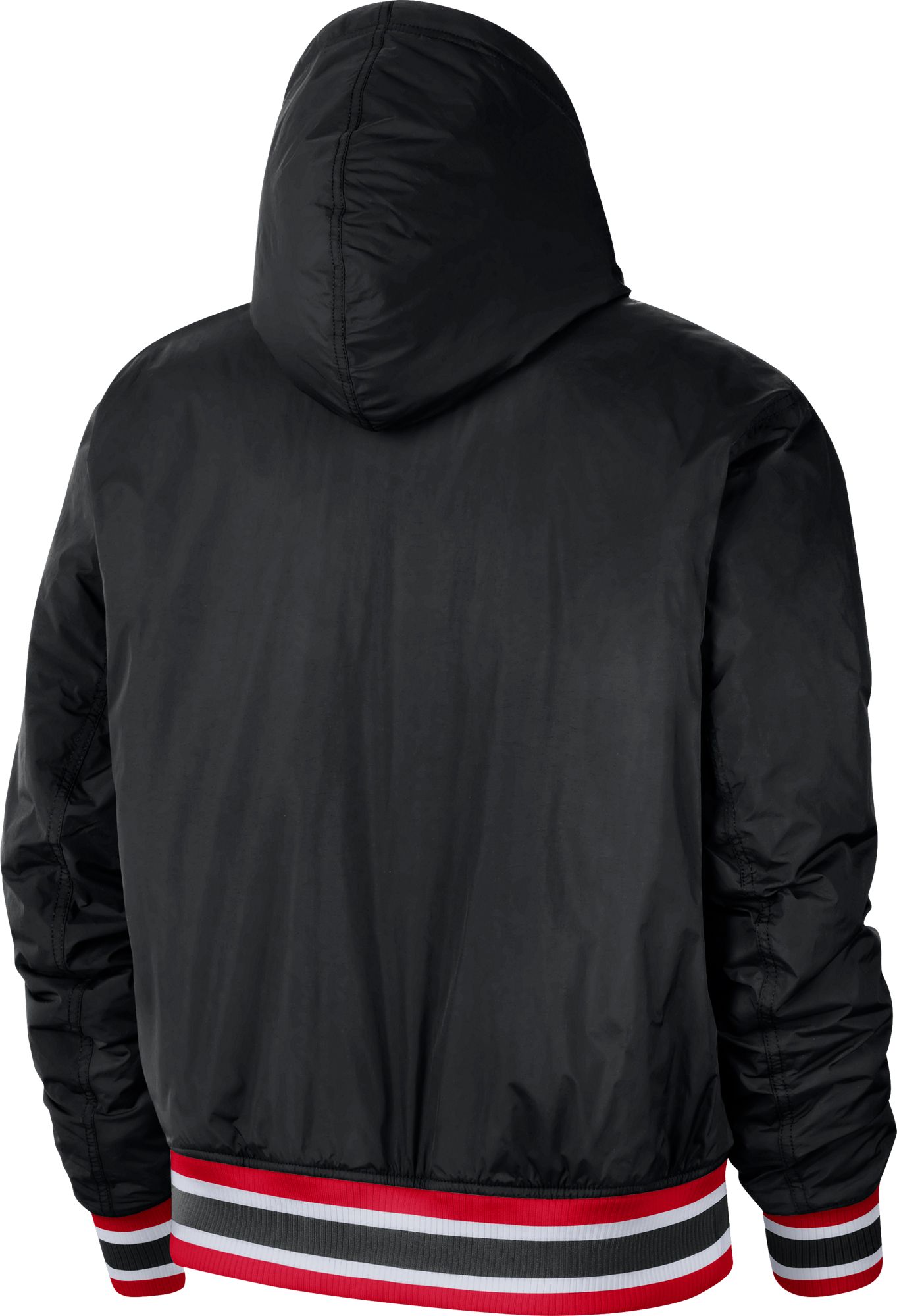 Nike Men's 2021-22 City Edition Chicago Bulls Black Full Zip Jacket product image