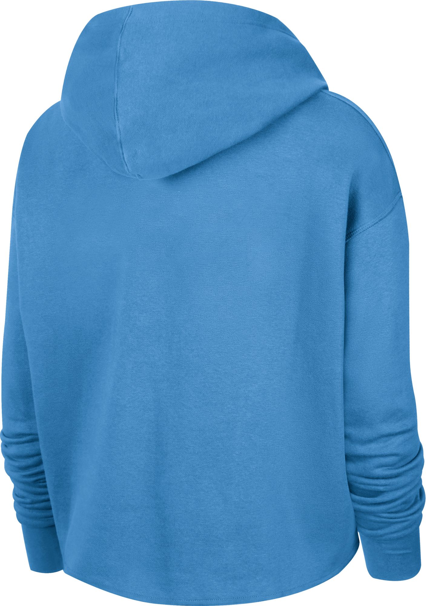 Nike Women's 2021-22 City Edition Los Angeles Lakers Blue Essential Cropped Pullover Hoodie product image
