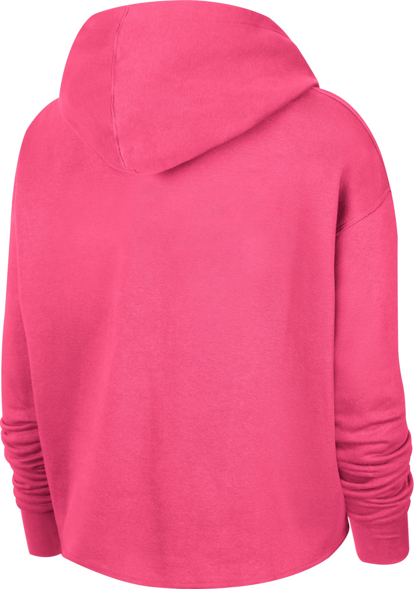 Nike Women's 2021-22 City Edition San Antonio Spurs Pink Essential Cropped Pullover Hoodie product image