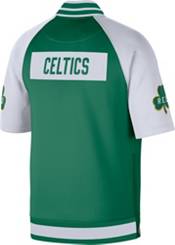 Nike Men's 2021-22 City Edition Boston Celtics Green Full Showtime Full Zip Short Sleeve Jacket product image