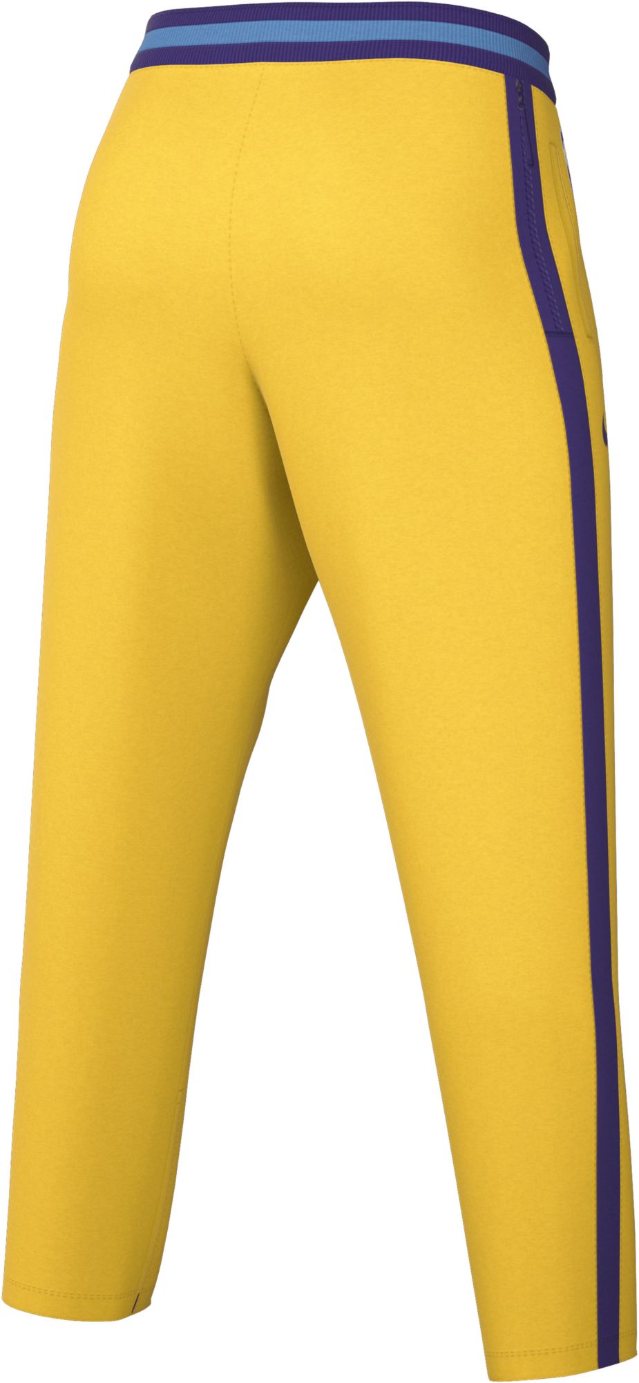 Nike Men's 2021-22 City Edition Los Angeles Lakers Yellow Showtime Dri-Fit Sweatpants product image