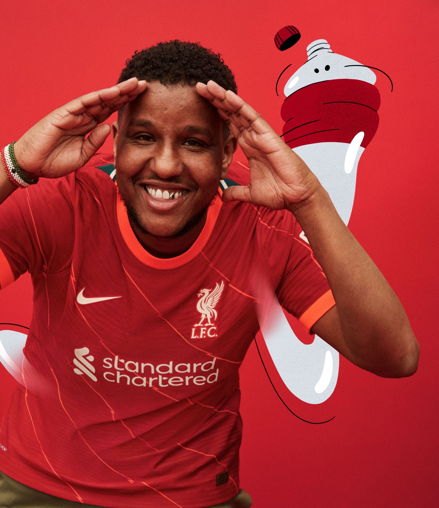 Nike Men's Liverpool '21 Breathe Stadium Home Replica Jersey product image