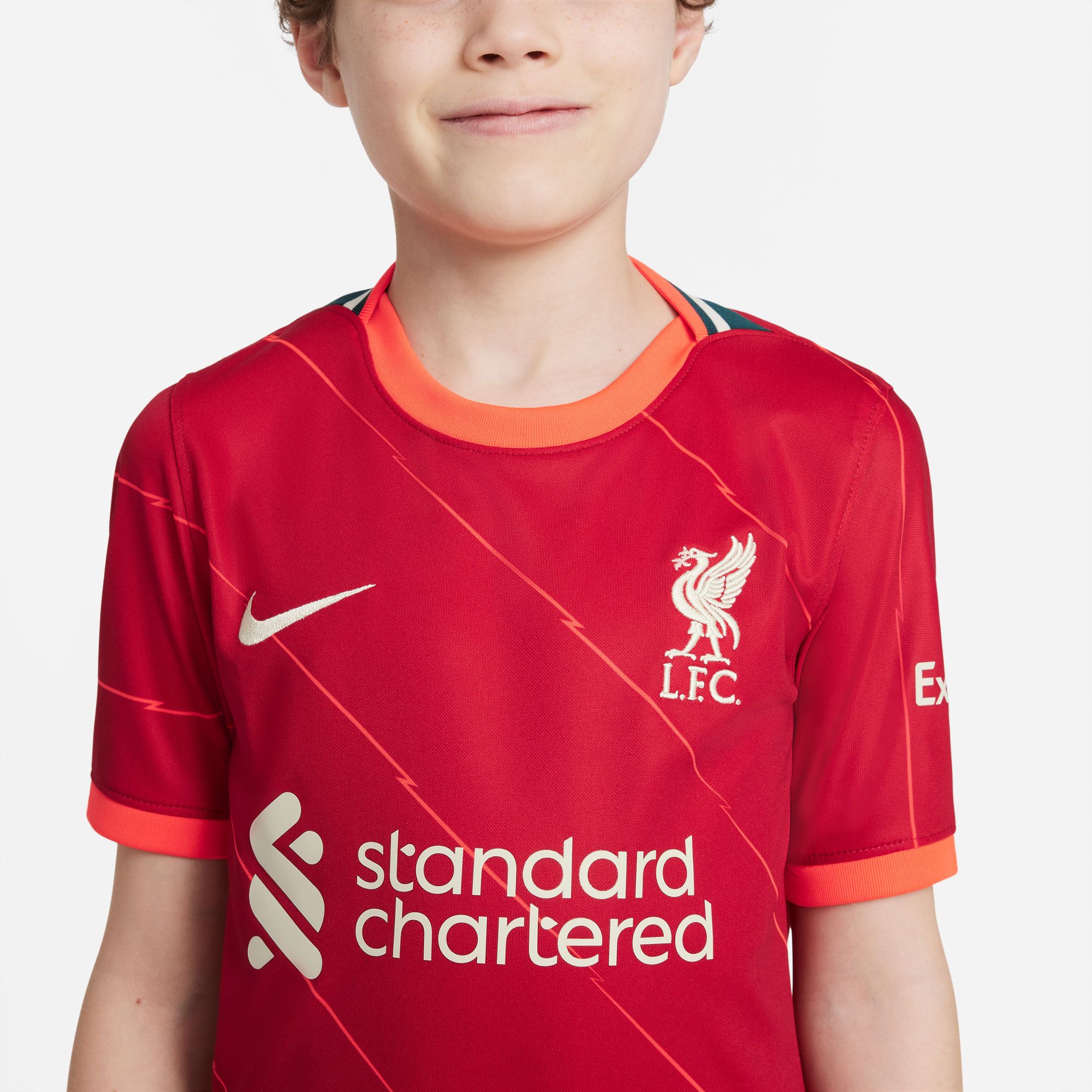 Nike Youth Liverpool '21 Breathe Stadium Home Replica Jersey product image