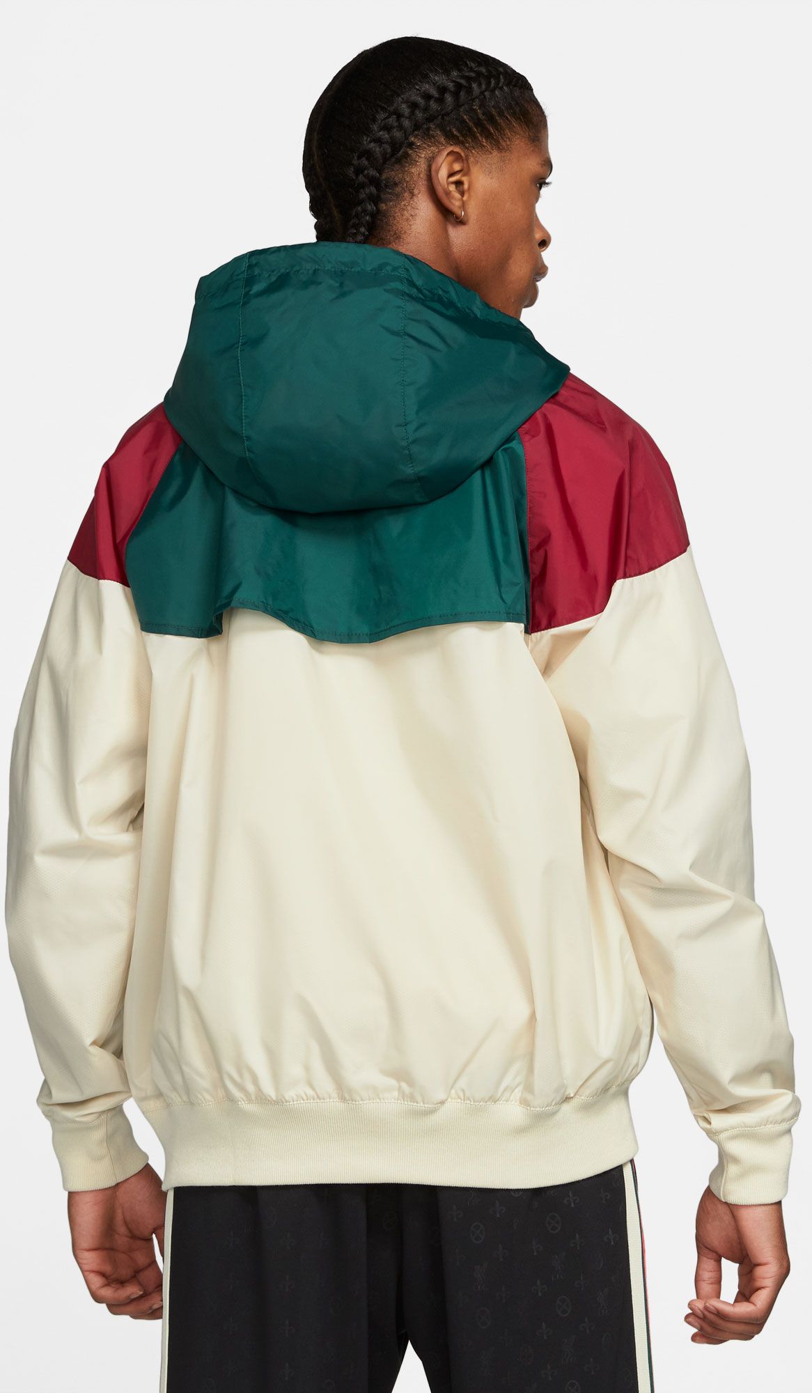 Nike Men's Liverpool FC Grey Windrunner Jacket product image