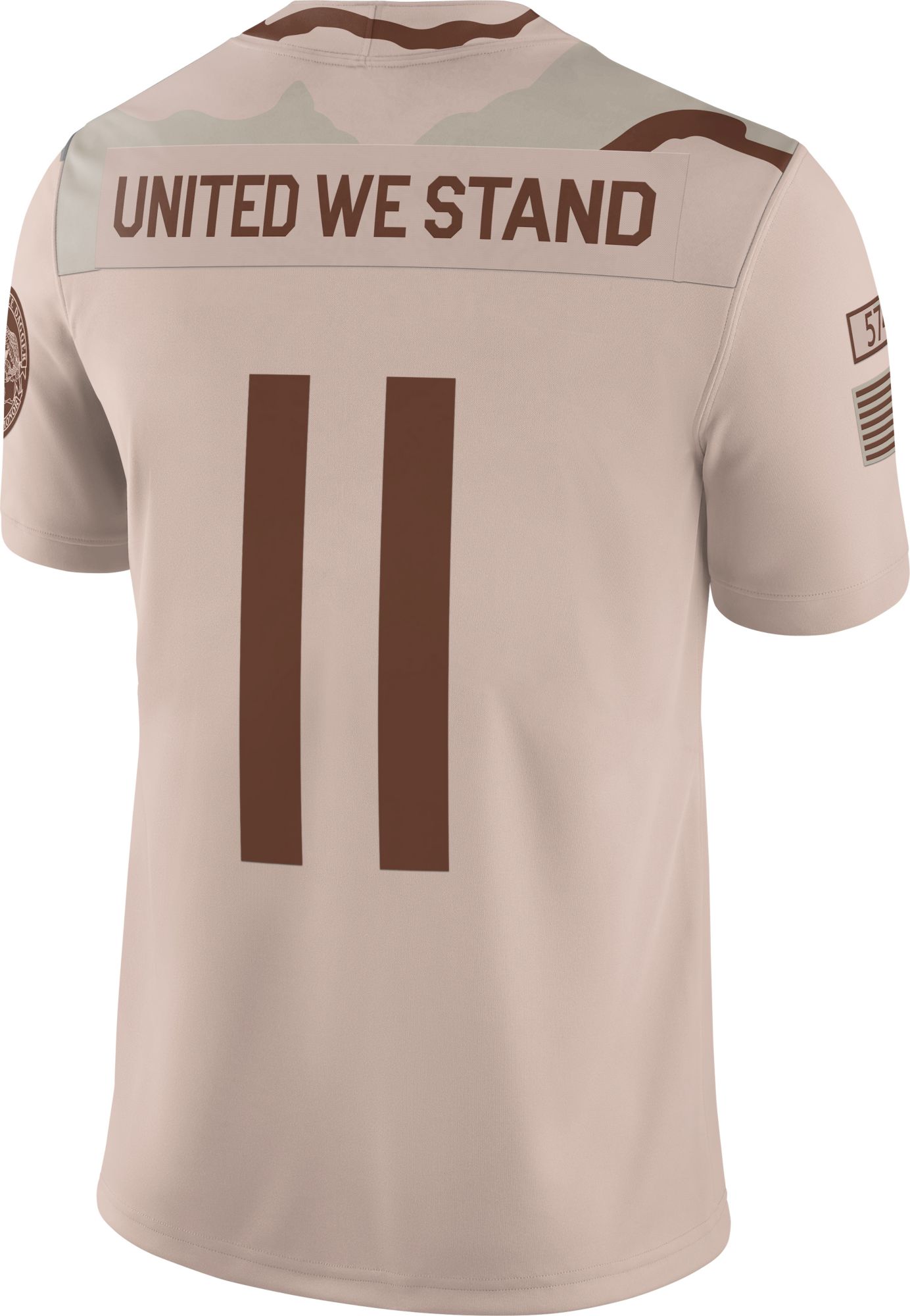 Nike Men's Army West Point Black Knights #11 Brown Rivalry Collection Game Football Jersey product image