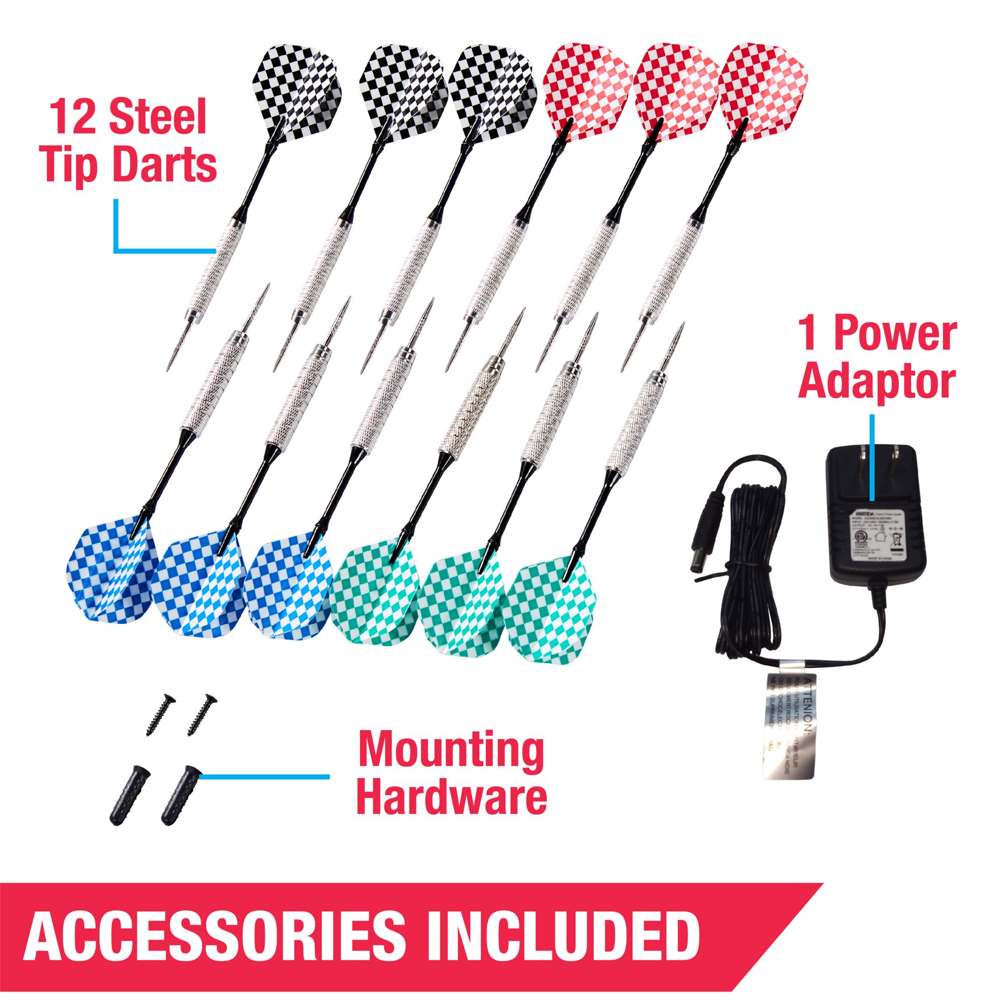 Medal Sports Bristletech Electronic Dartboard Cabinet product image