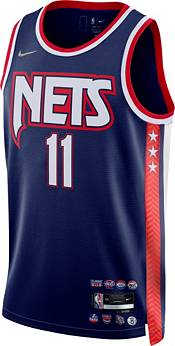 Nike Men's 2021-22 City Edition Brooklyn Nets Kyrie Irving #11 Blue Dri-FIT Swingman Jersey product image