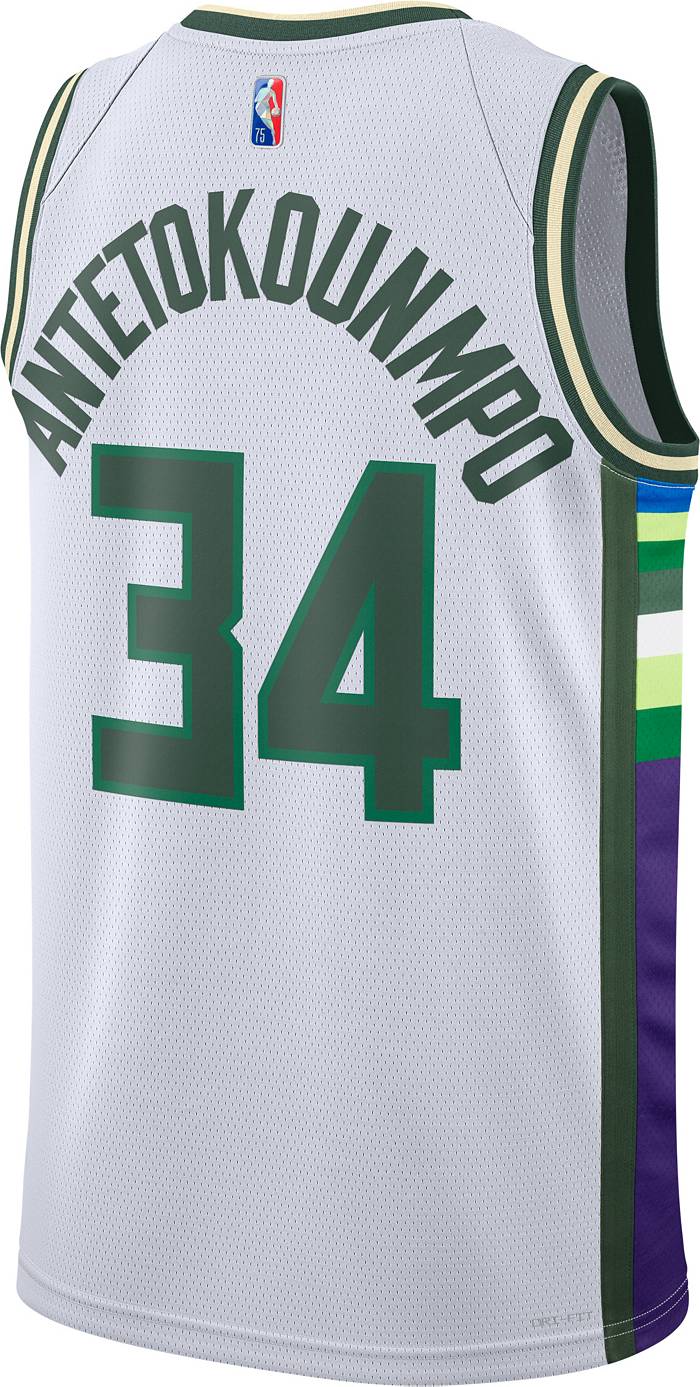 Giannis Antetokounmpo Milwaukee Bucks 2022/23 Select Series Men's Nike  Dri-FIT NBA Swingman Jersey
