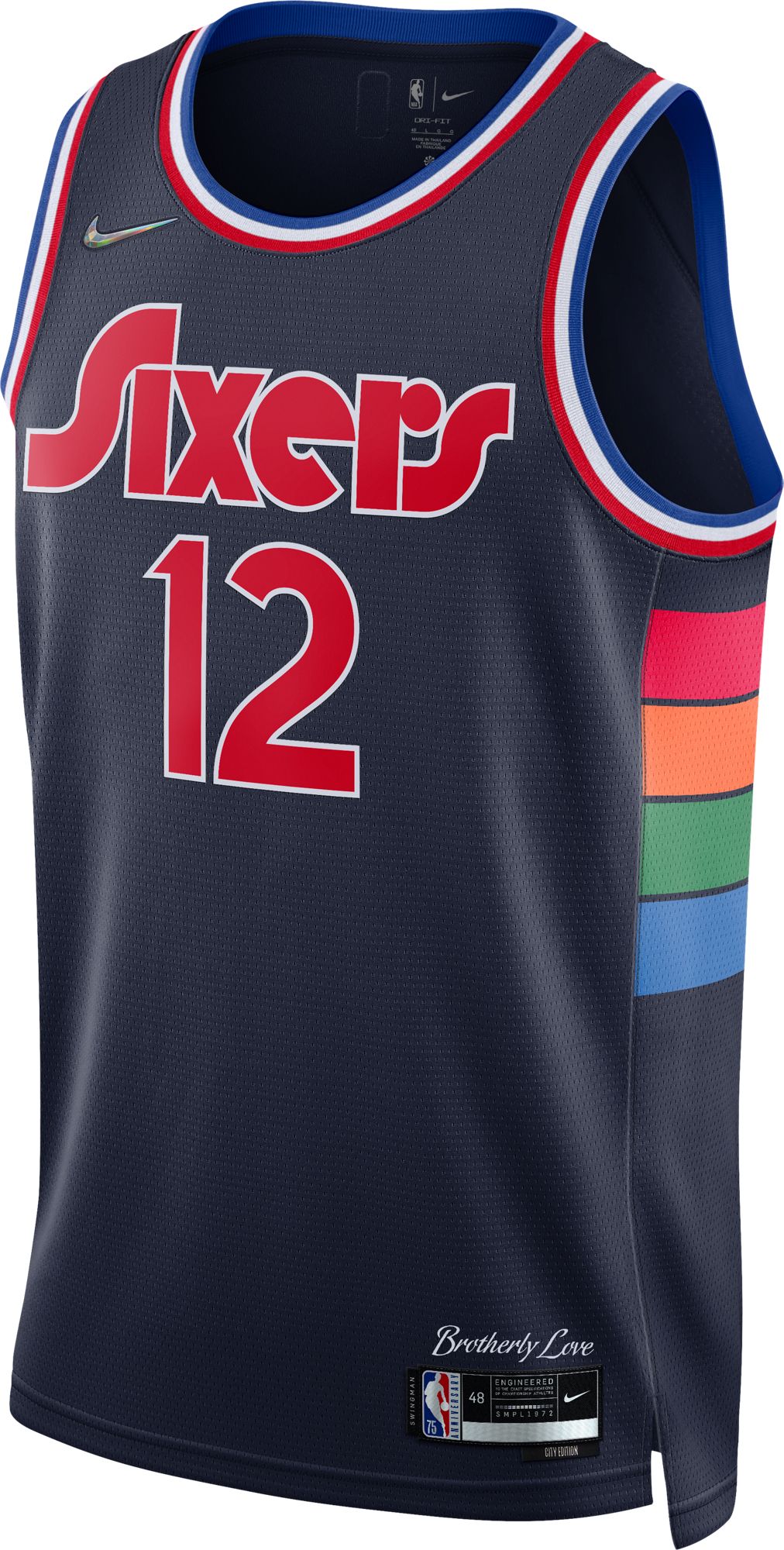 Nike Adult 2021-22 City Edition Philadelphia 76ers Tobias Harris #12 Jersey product image