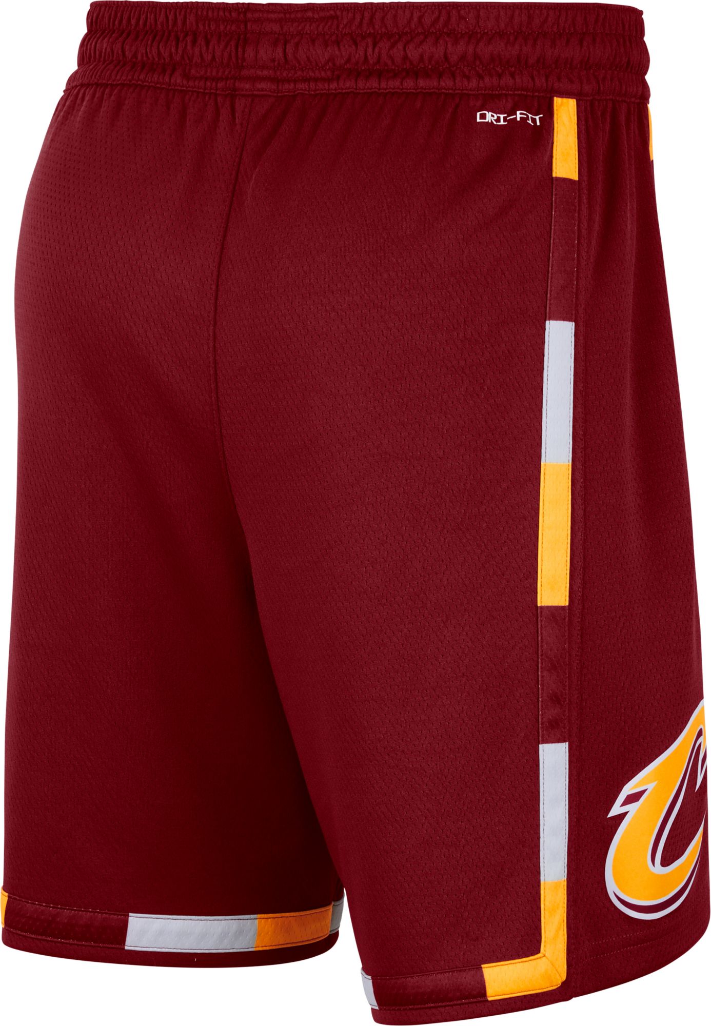 Nike Men's 2021-22 City Edition Cleveland Cavaliers Red Dri-Fit Swingman Shorts product image