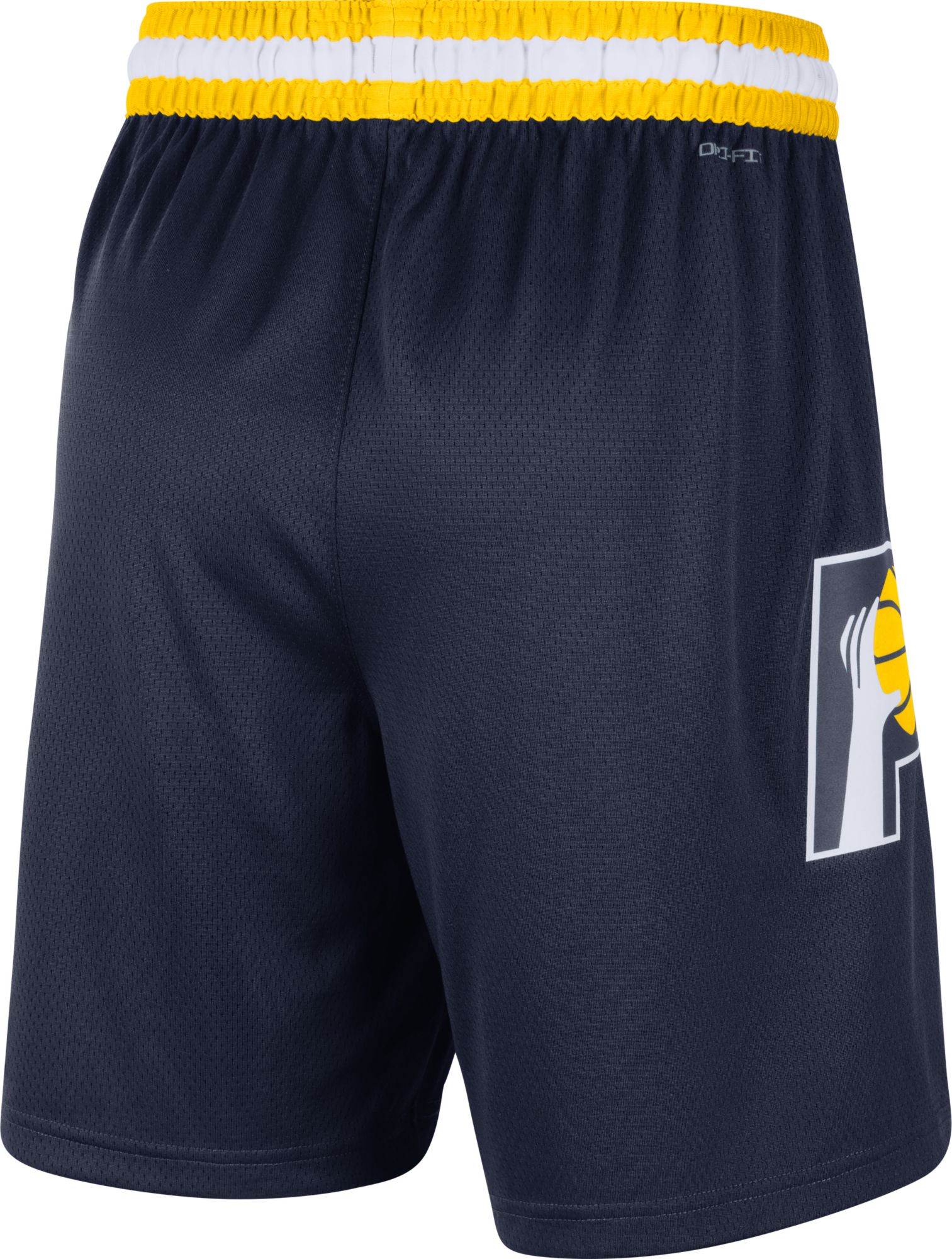 Nike Men's 2021-22 City Edition Indiana Pacers Blue Dri-Fit Swingman Shorts product image