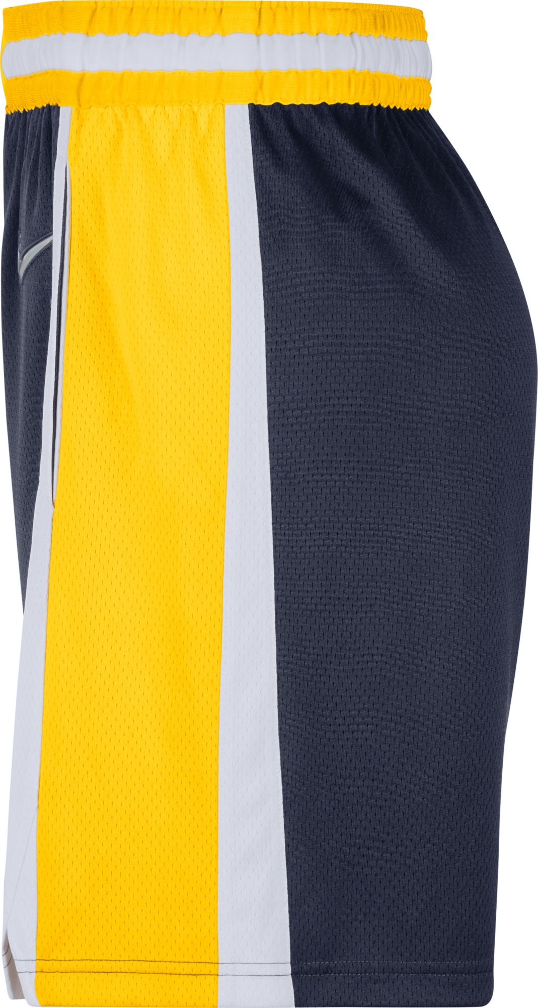 Nike Men's 2021-22 City Edition Indiana Pacers Blue Dri-Fit Swingman Shorts product image