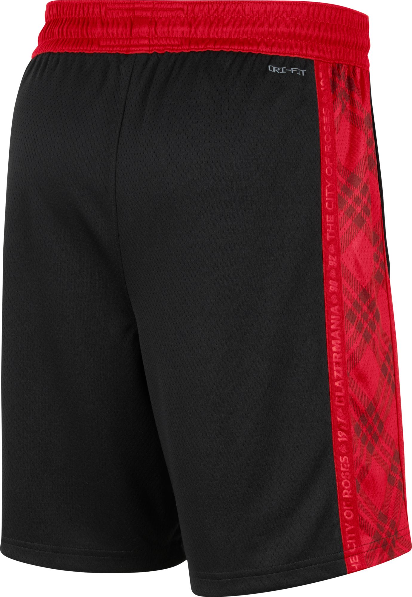 Nike Men's 2021-22 City Edition Portland Trail Blazers Black Dri-Fit Swingman Shorts product image