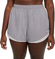 NEW Nike Women's Tempo Modern Embossed 3 WHITE Running Shorts (AJ4713 100)