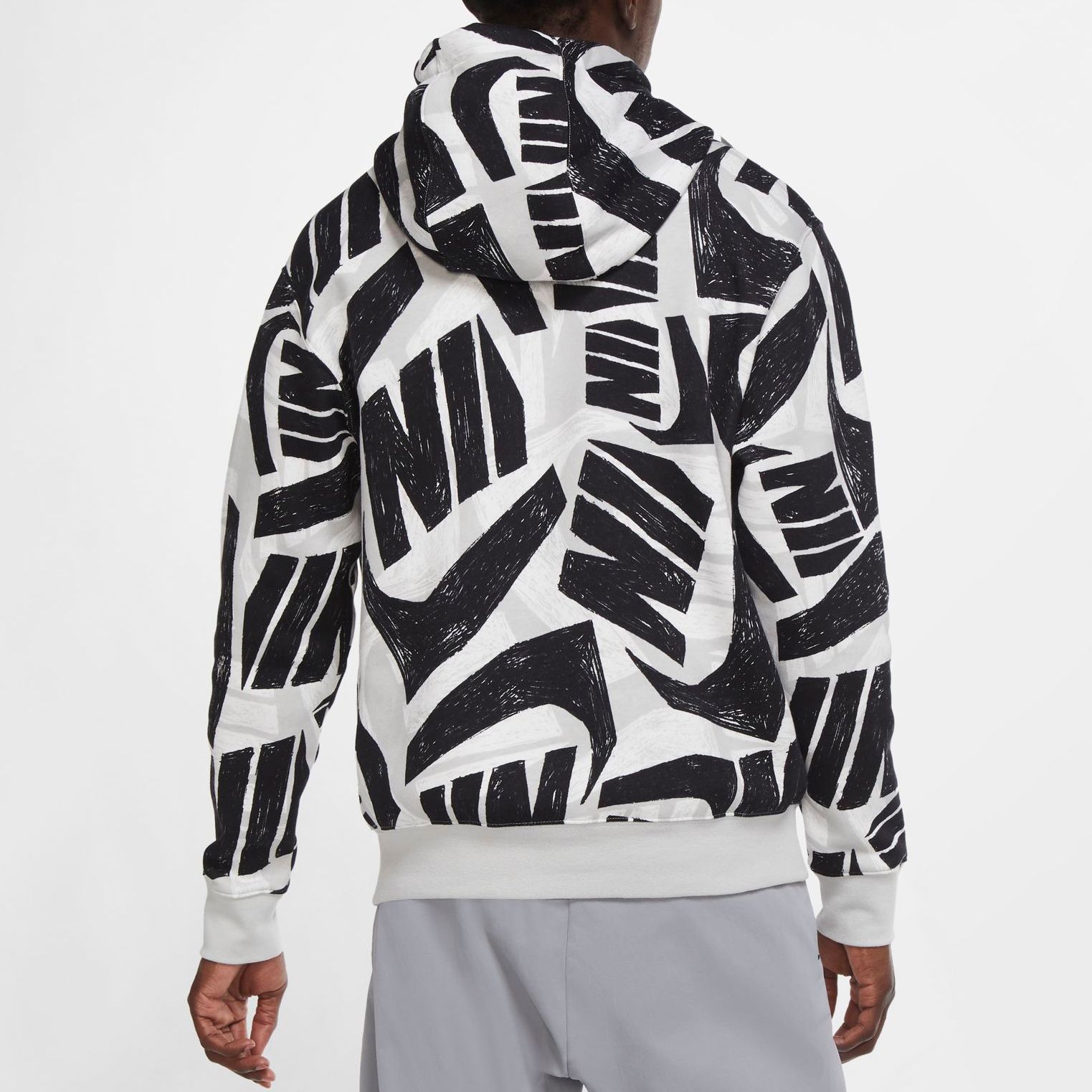 nike sweatshirt in all over futura print