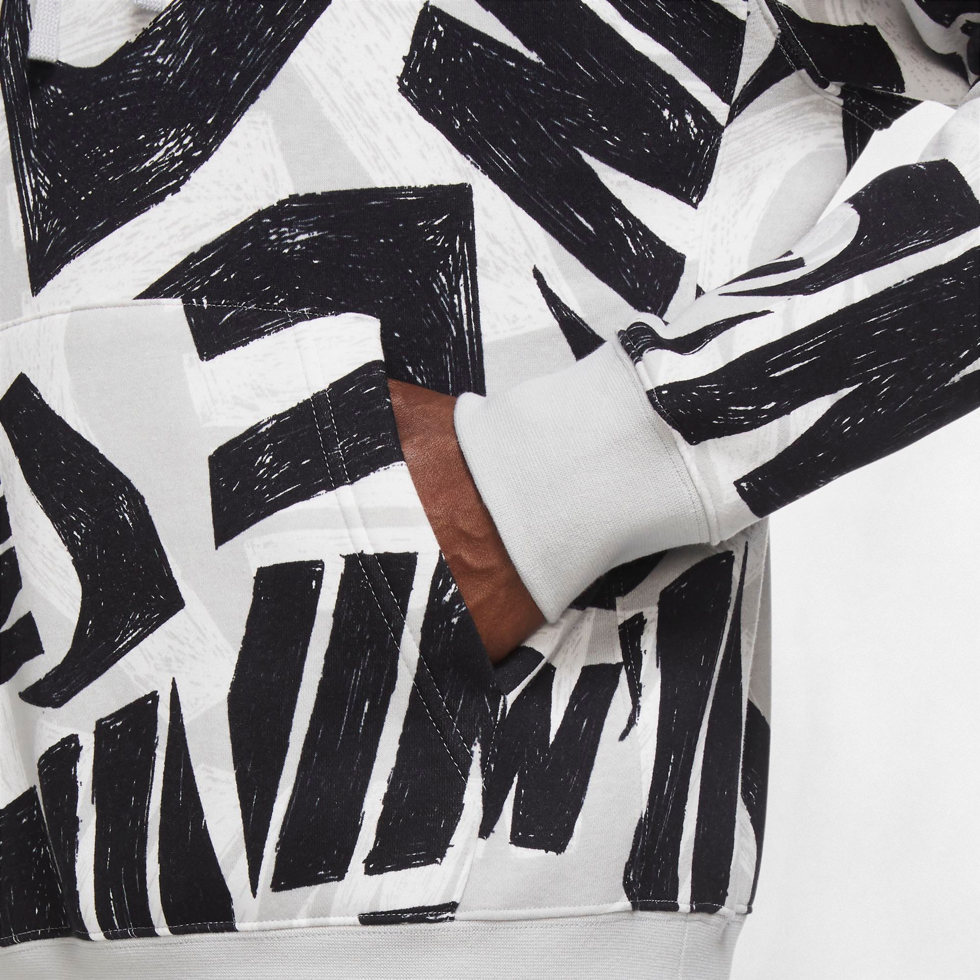 nike sweatshirt in all over futura print