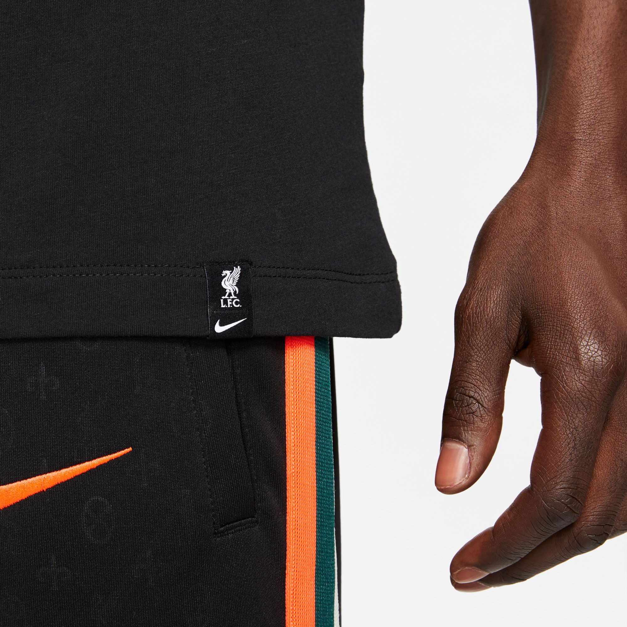 Nike Men's Liverpool FC Black Voice T-Shirt product image