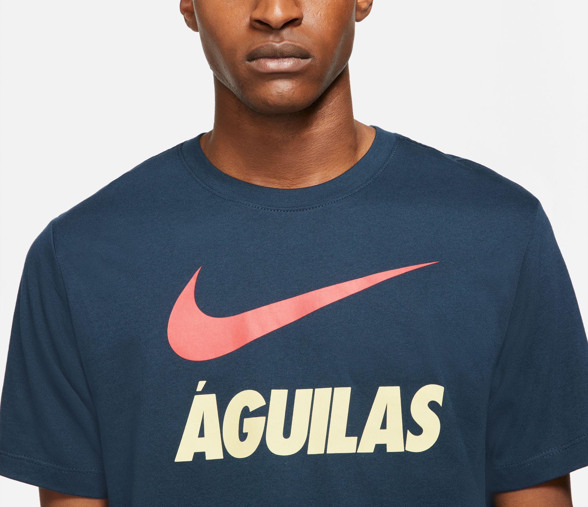 Nike Men's Club America Swoosh Navy T-Shirt product image