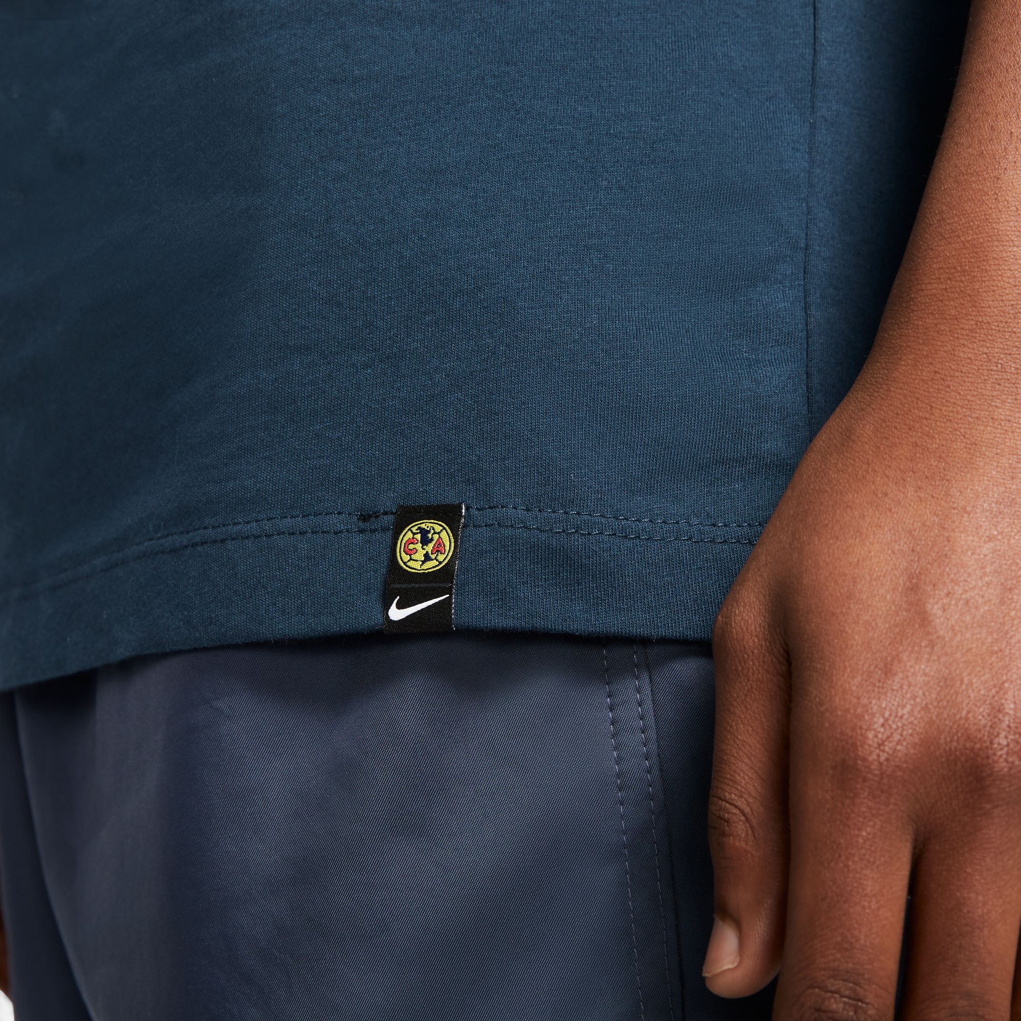 Nike Men's Club America Swoosh Navy T-Shirt product image