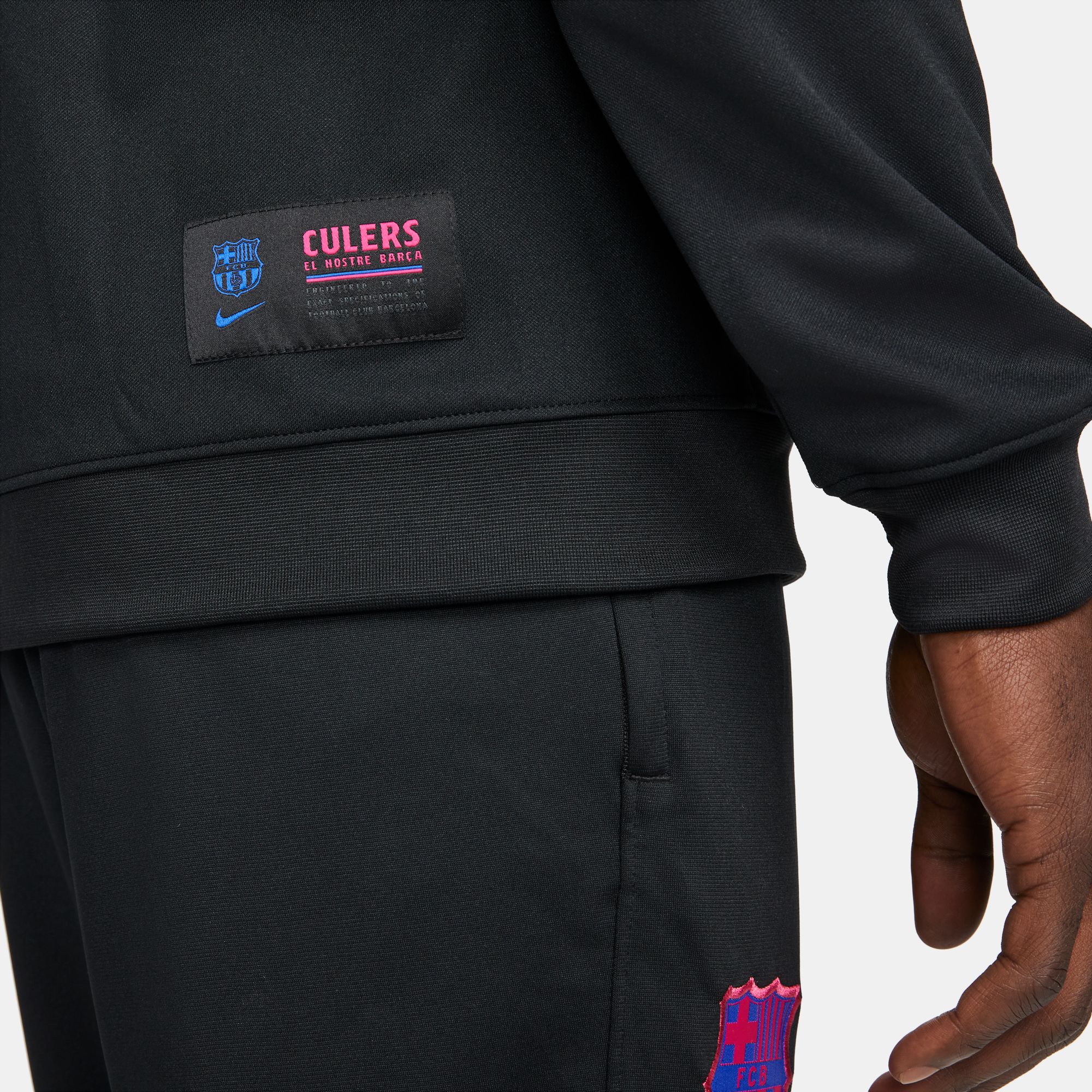Nike FC Barcelona '21 Anthem Black Track Jacket product image
