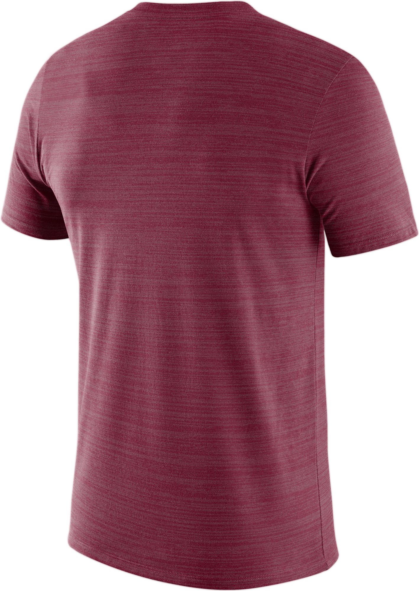 Nike Men's Florida State Seminoles Garnet Dri-FIT Velocity Football Sideline T-Shirt product image