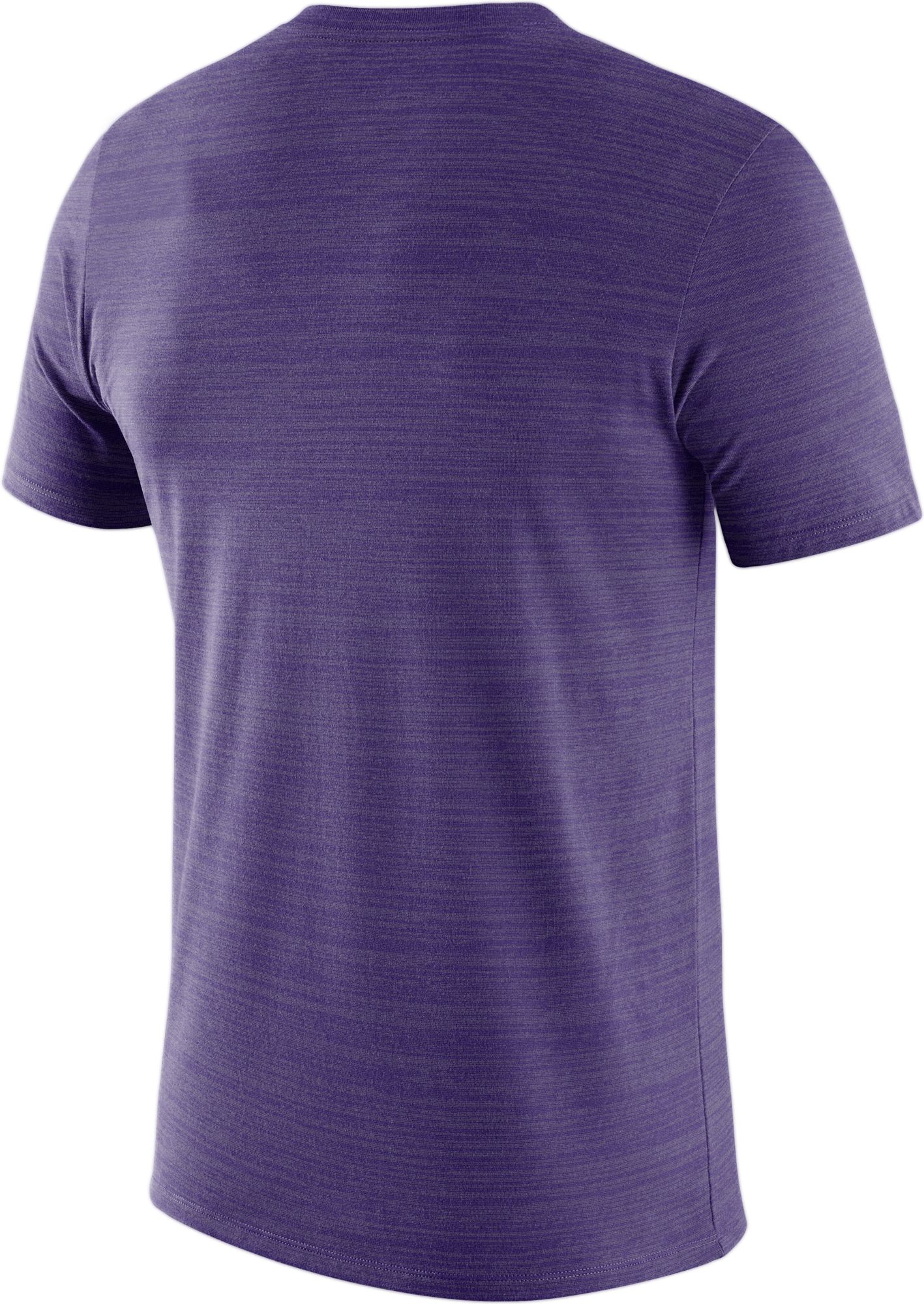 Nike Men's LSU Tigers Purple Dri-FIT Velocity Football Sideline T-Shirt product image