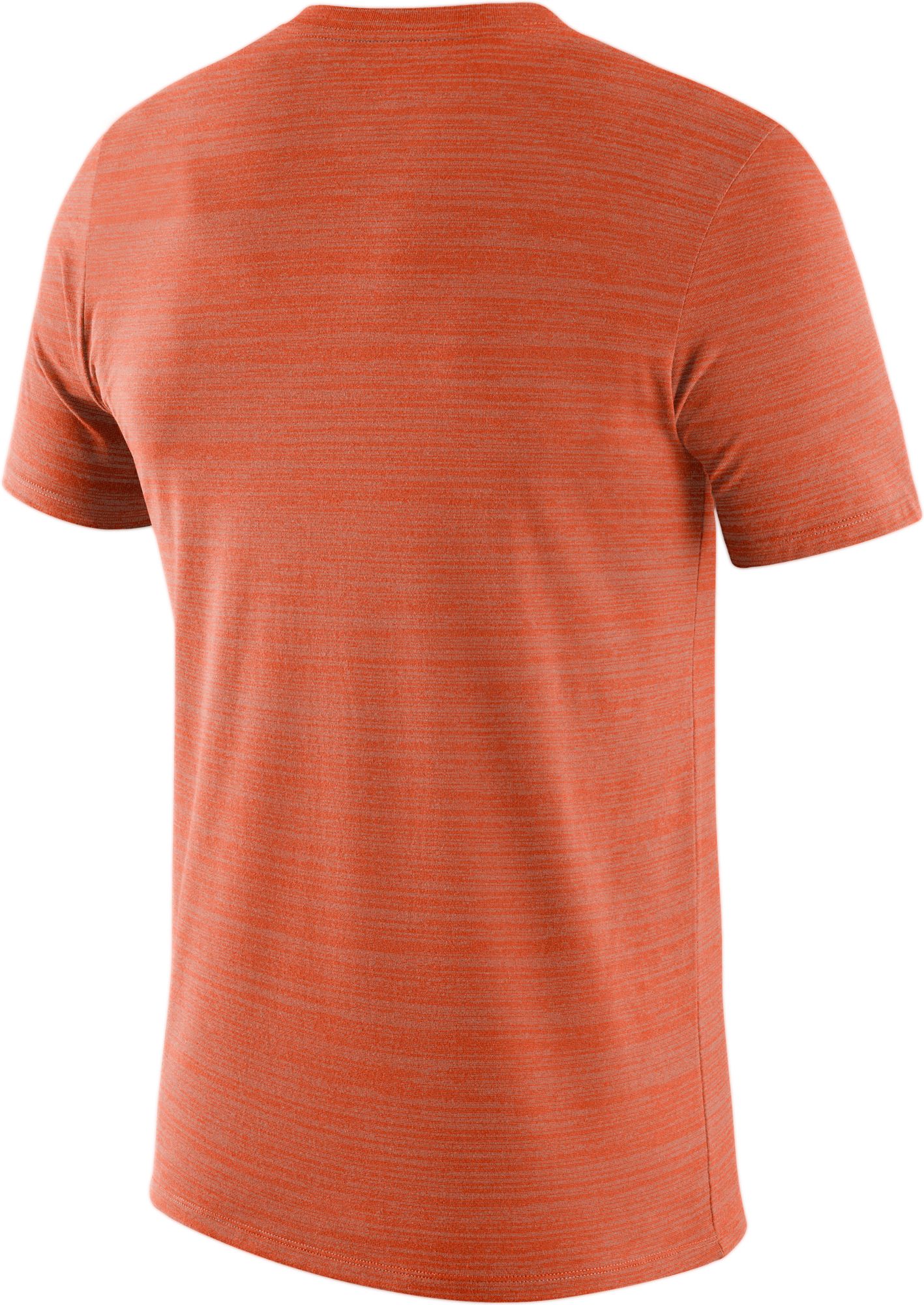 Nike Men's Virginia Tech Hokies Burnt Orange Dri-FIT Velocity Football Sideline T-Shirt product image