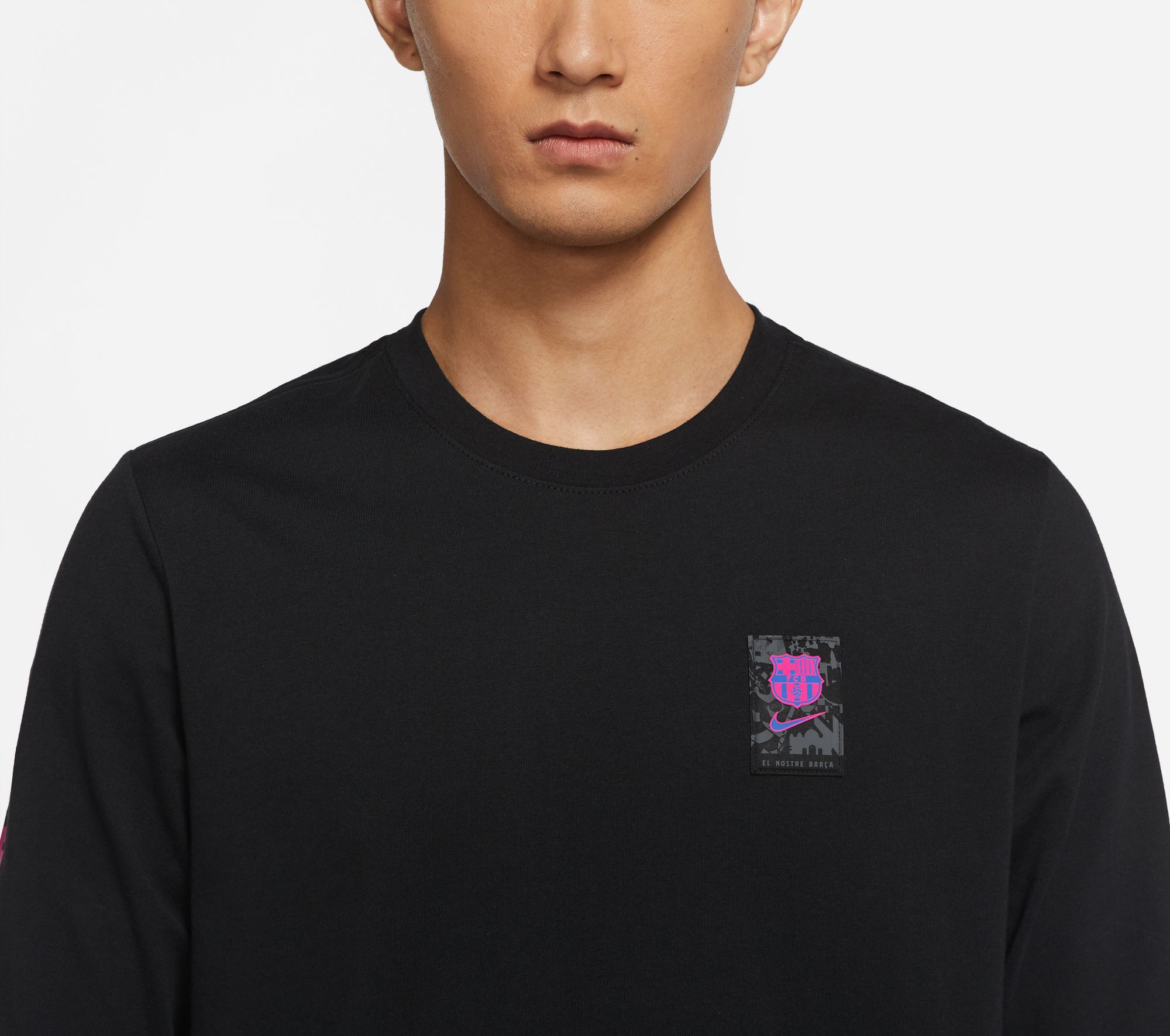 Nike Men's FC Barcelona Ignite Black T-Shirt product image