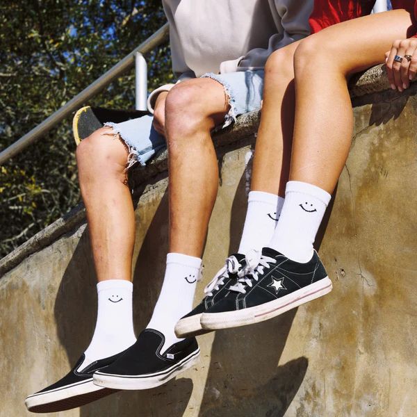 Del Campo Golf Men's Smiley Crew Golf Sock product image