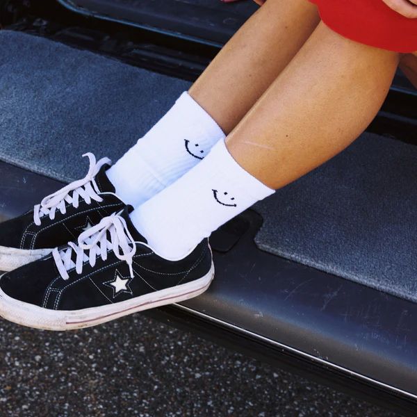 Del Campo Golf Men's Smiley Crew Golf Sock product image