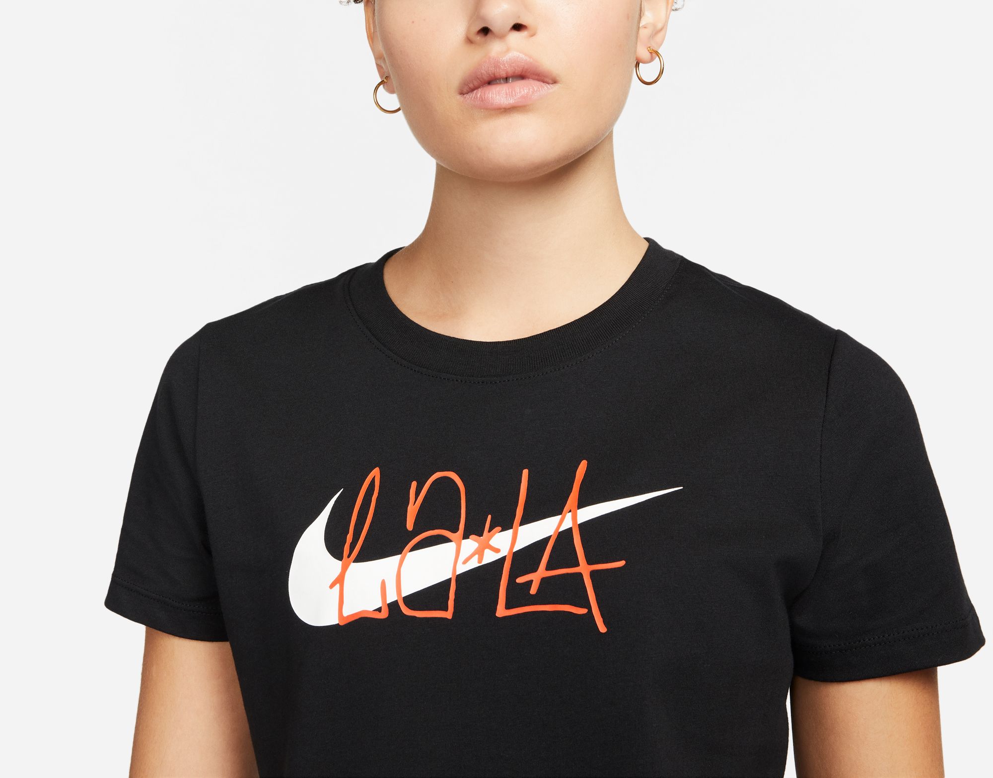 Nike Women's Club America '21 LA x LA Voice Black T-Shirt product image