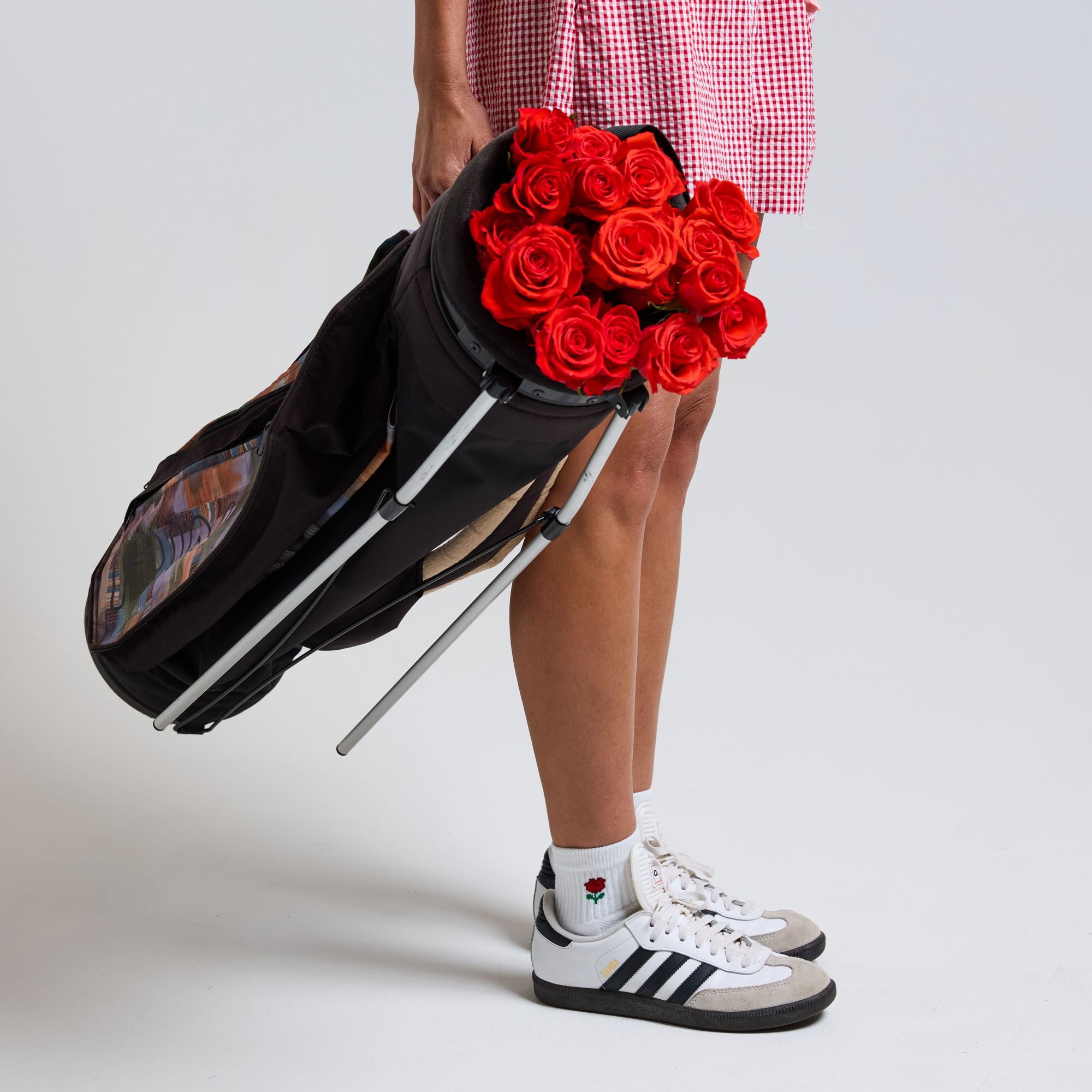 Del Campo Golf Rose Flower Golf Socks product image